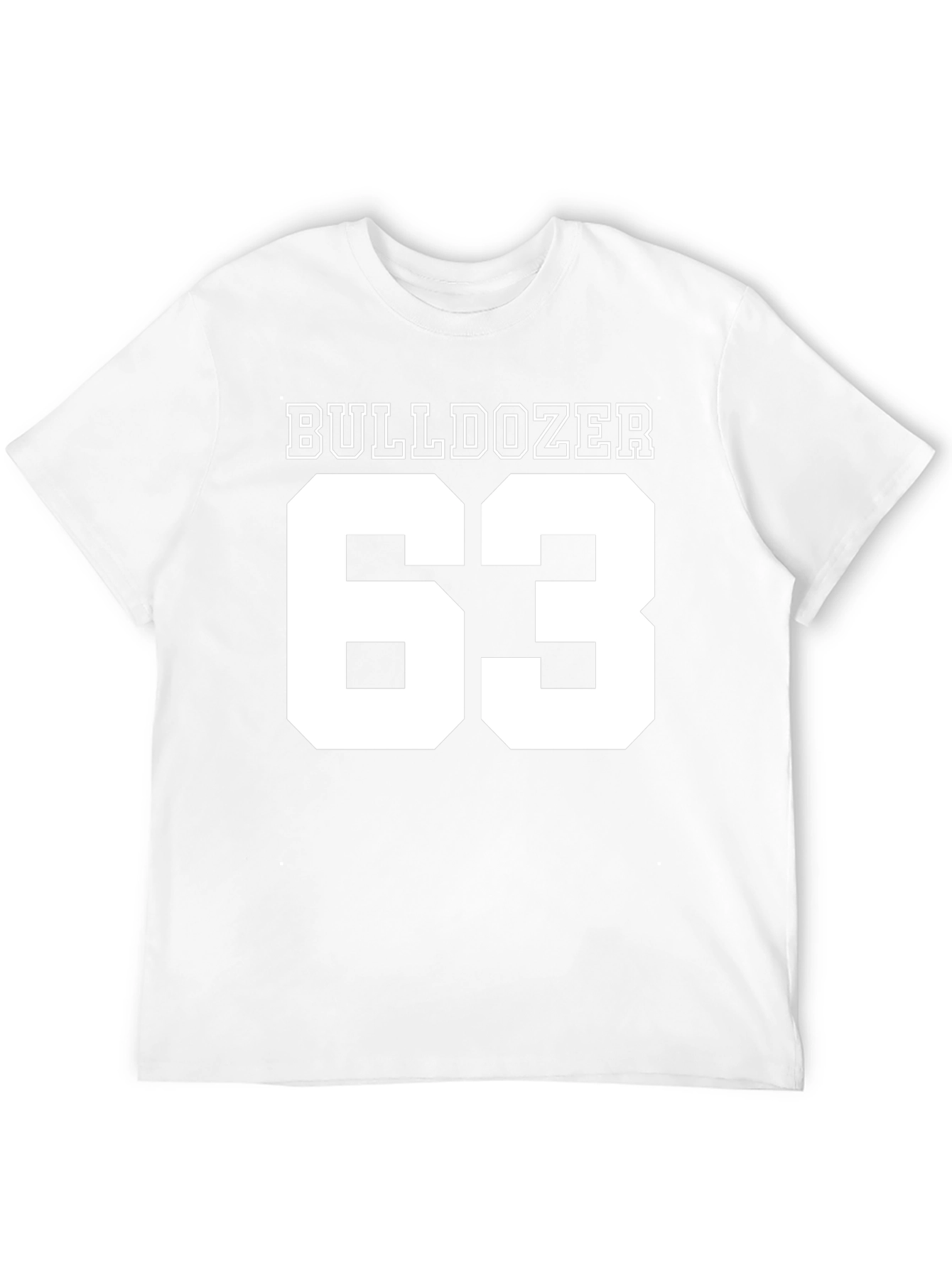 Bulldozer 63 Black T-Shirt