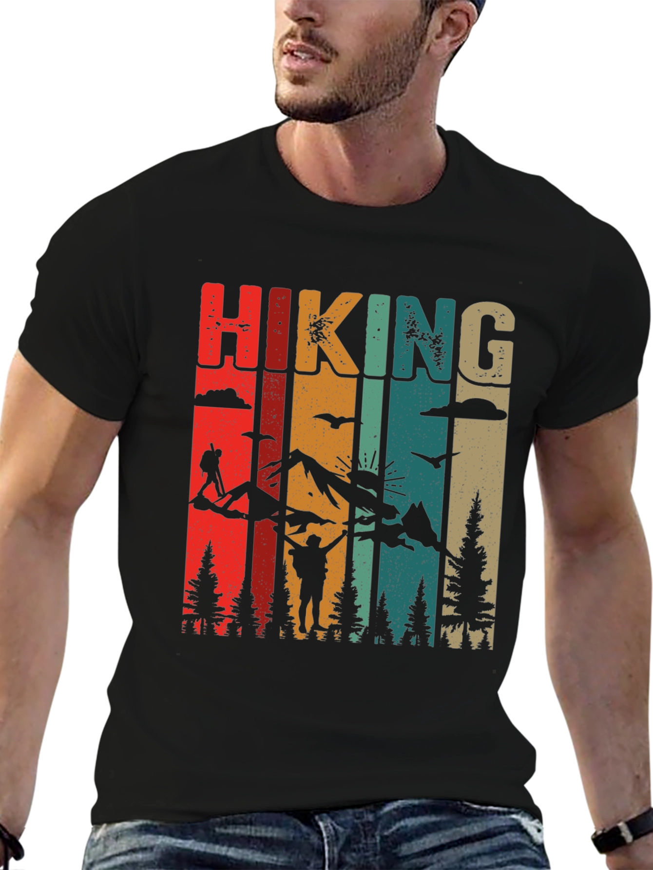Retro Hiking Adventure T-Shirt