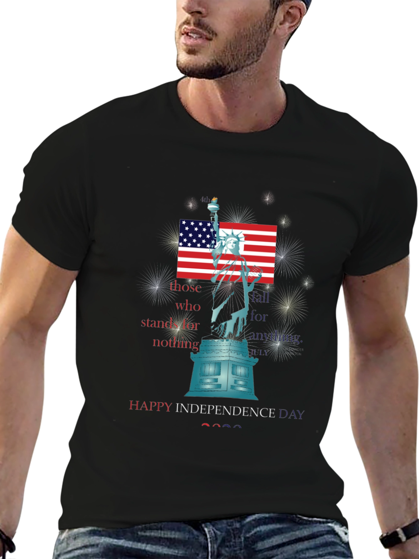 Independence Day Liberty Graphic Tee