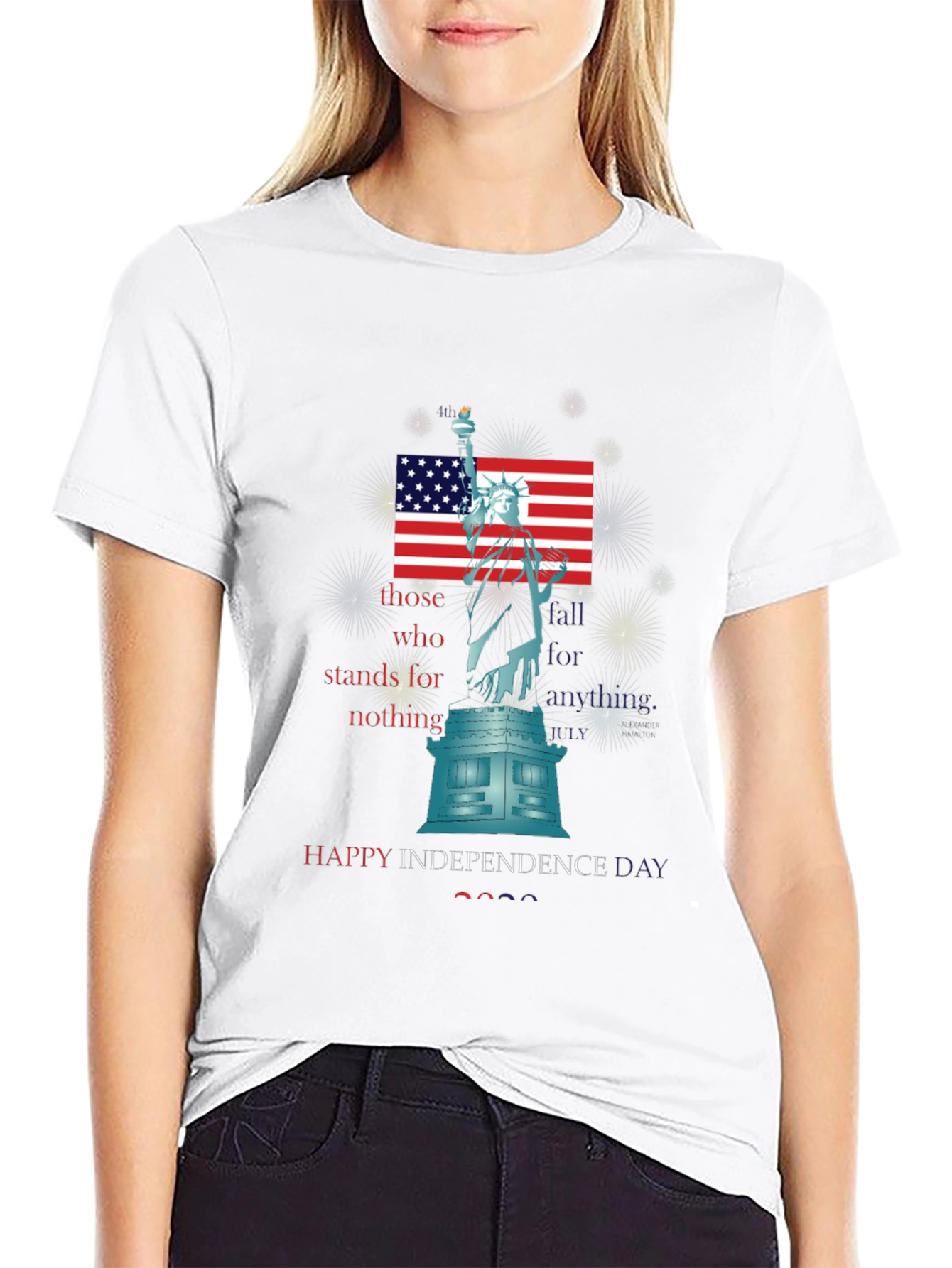 Independence Day Liberty Graphic Tee