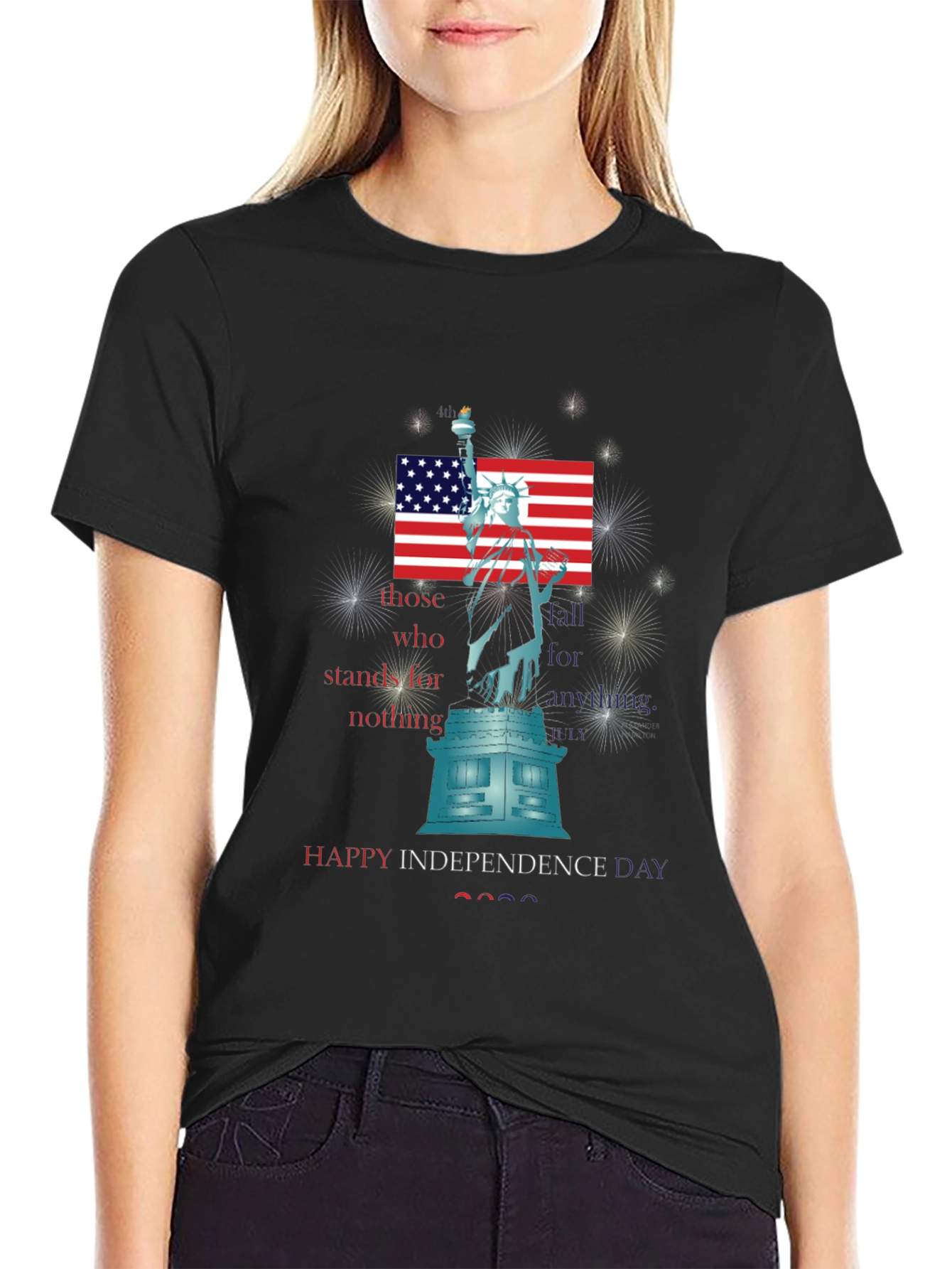 Independence Day Liberty Graphic Tee