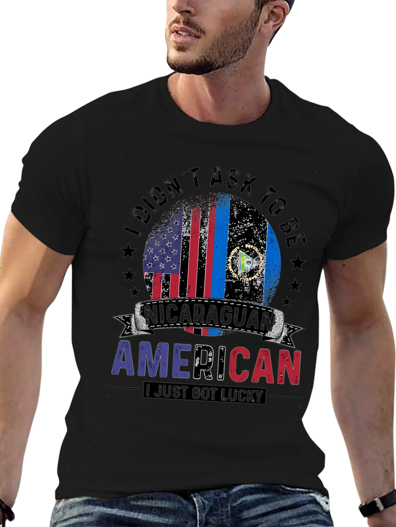 Nicaraguan American Pride T-Shirt
