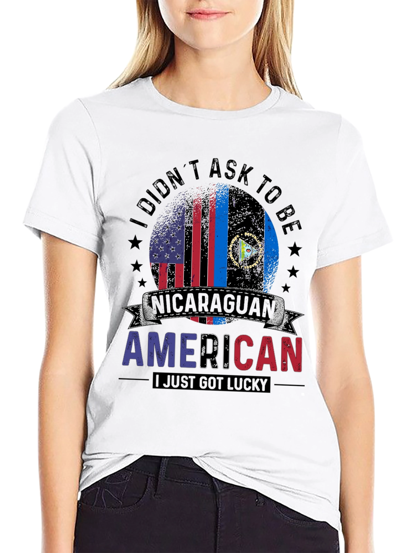 Nicaraguan American Pride T-Shirt