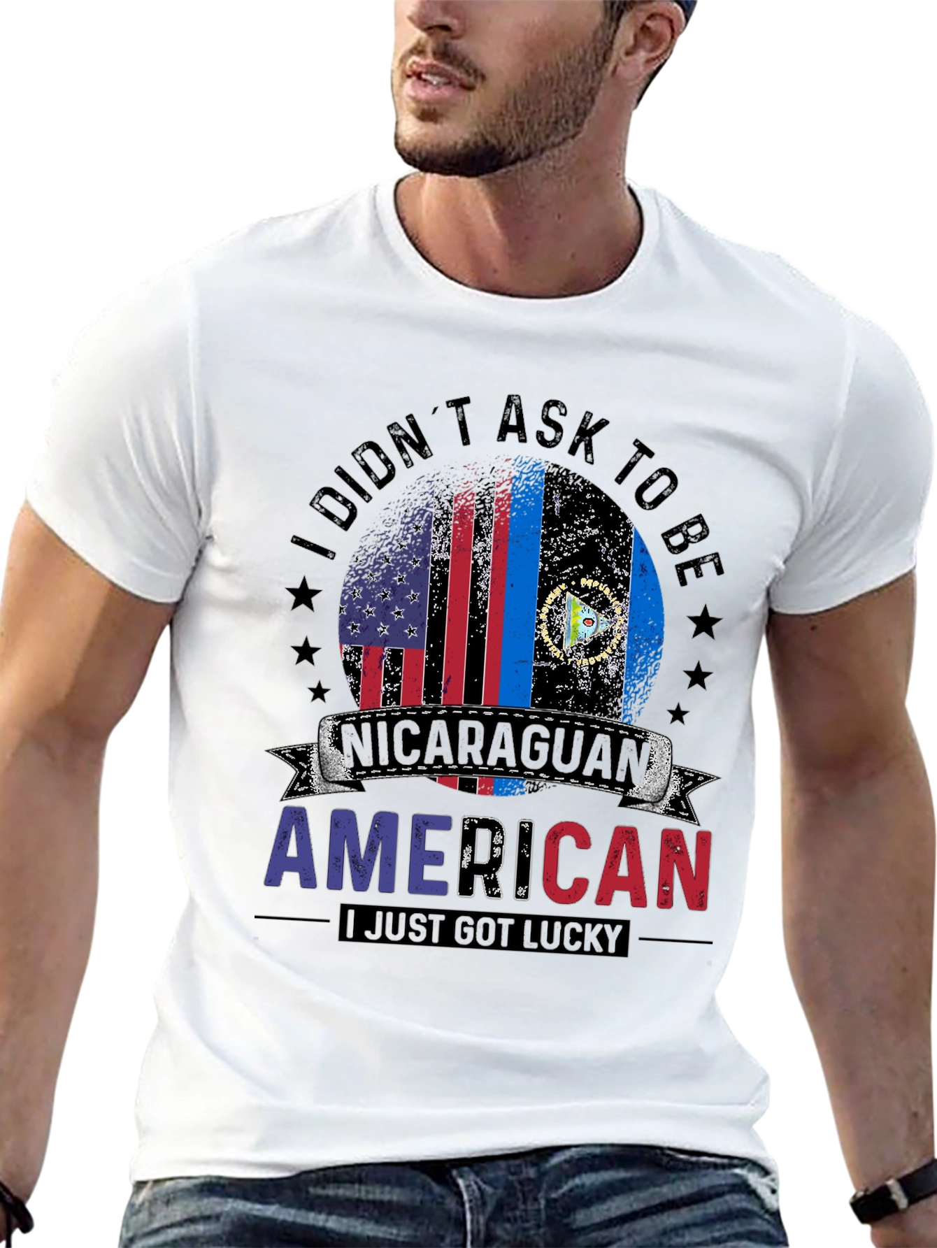 Nicaraguan American Pride T-Shirt