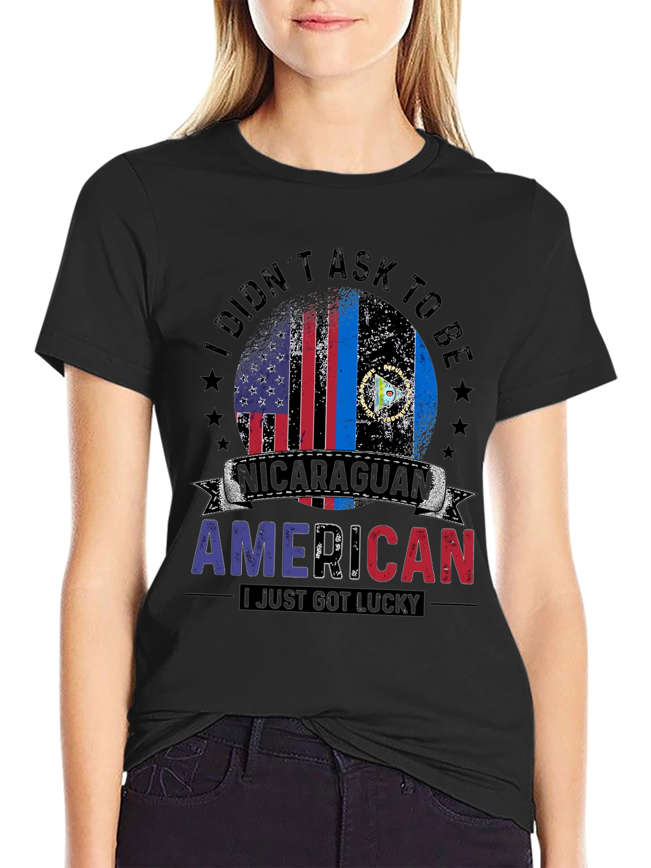 Nicaraguan American Pride T-Shirt