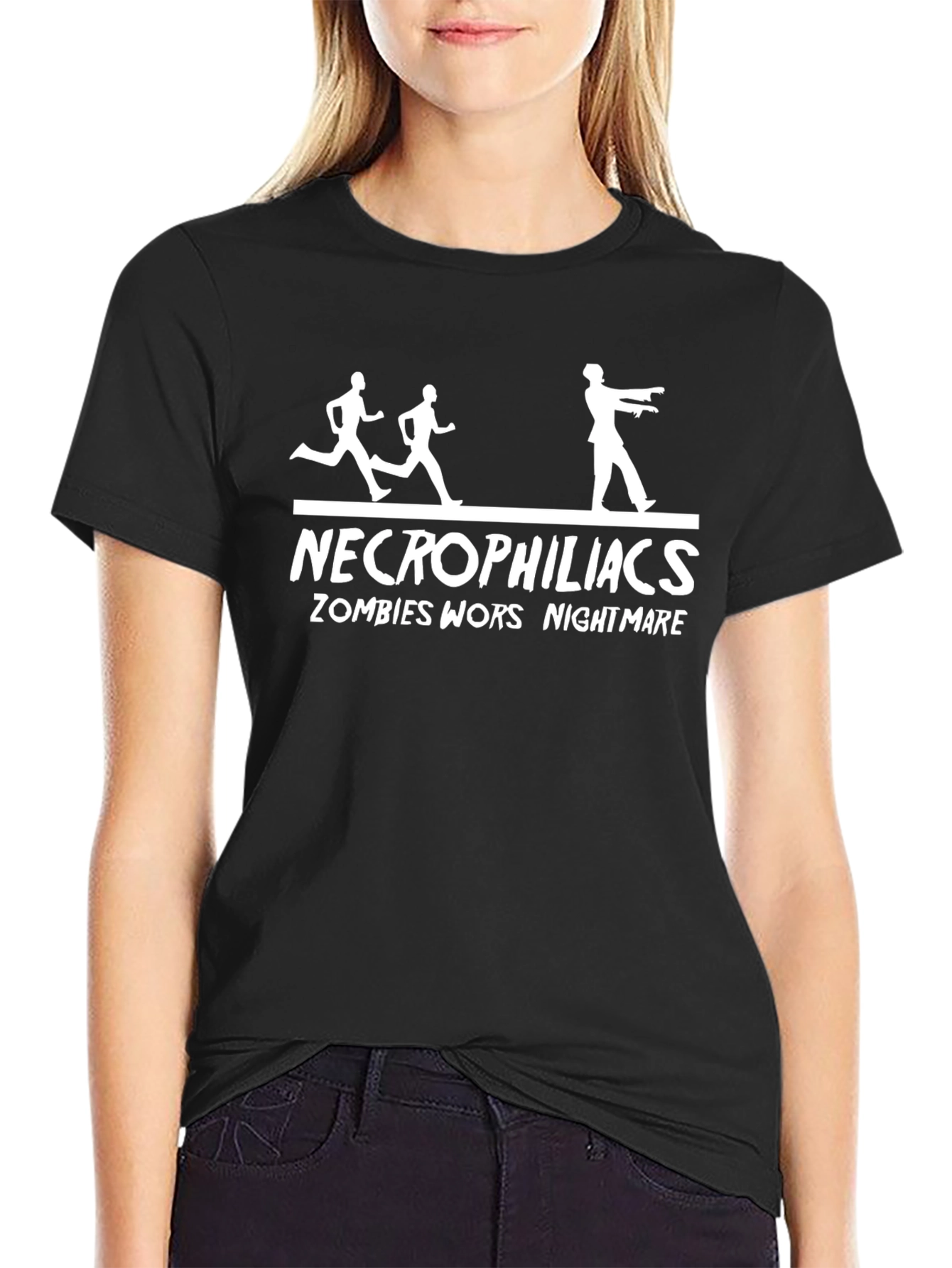 Necrophiliacs Zombies Nightmare Graphic Tee