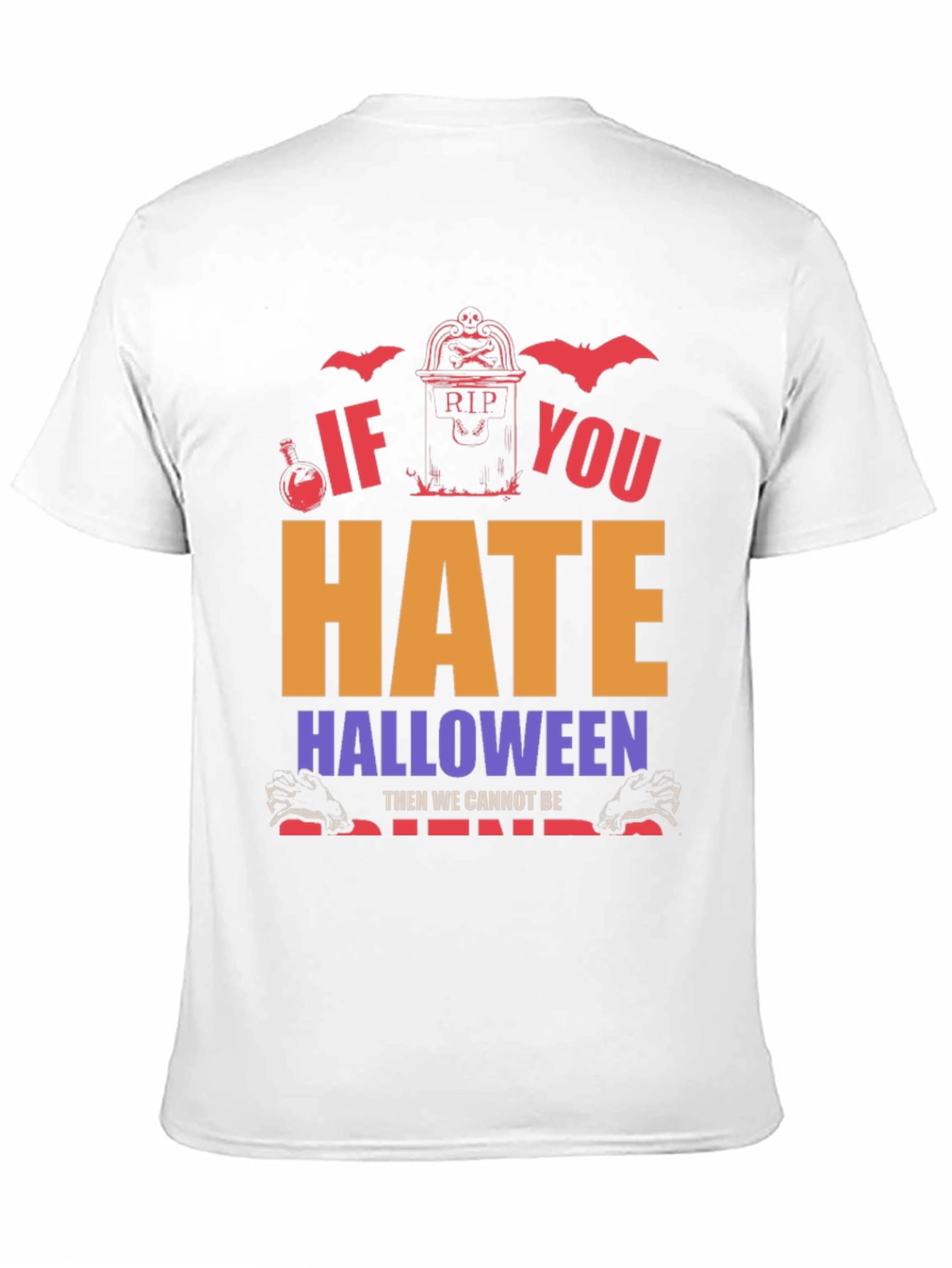 Halloween Hate T-Shirt - Spooky Season Apparel