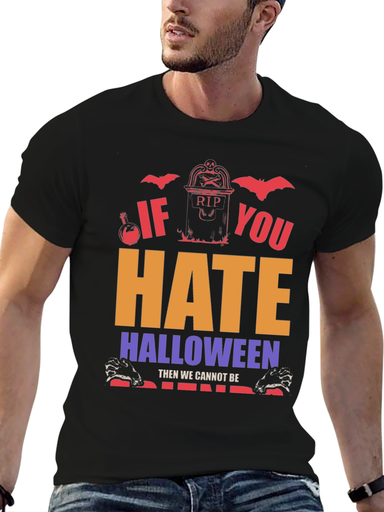 Halloween Hate T-Shirt - Spooky Season Apparel