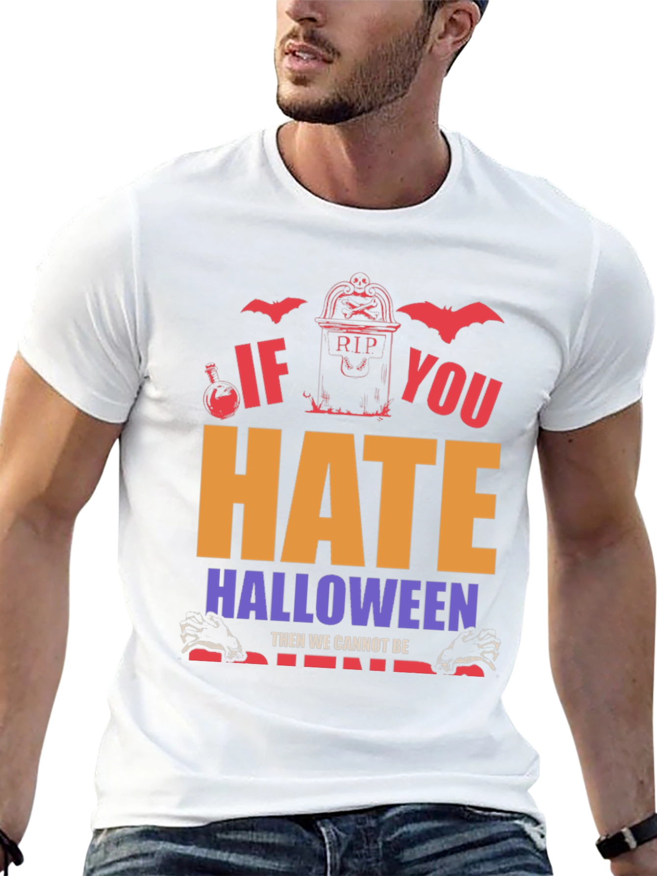 Halloween Hate T-Shirt - Spooky Season Apparel