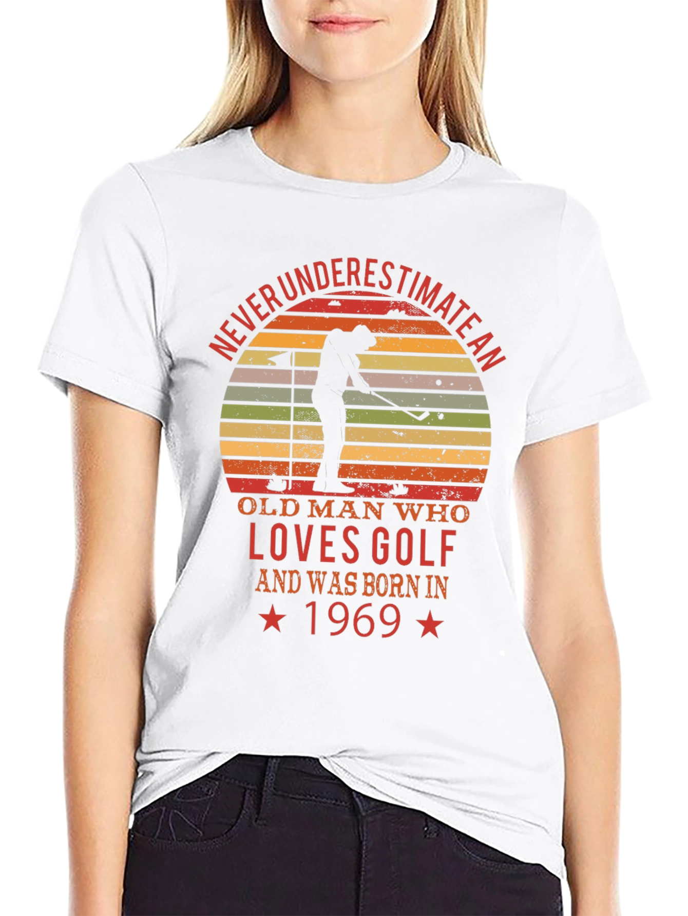 Golf Lover T-Shirt Born in 1969