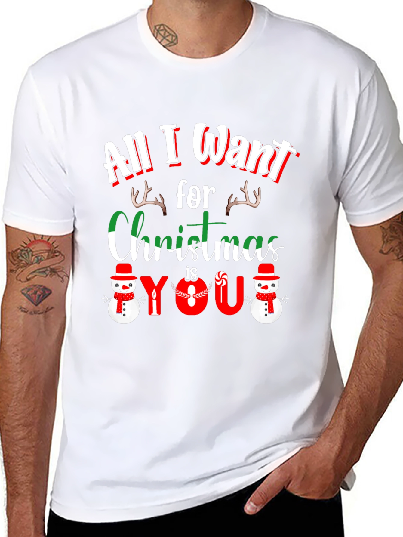 All I Want For Christmas Is You T-Shirt