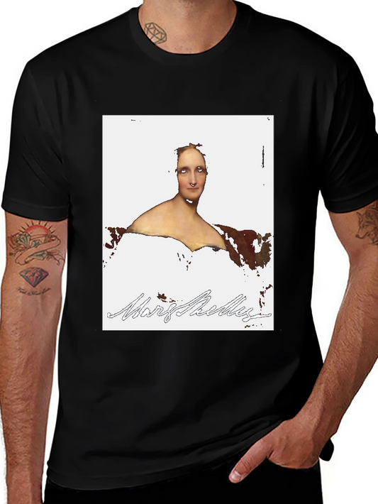 Mary Shelley Graphic Tee - Classic Style