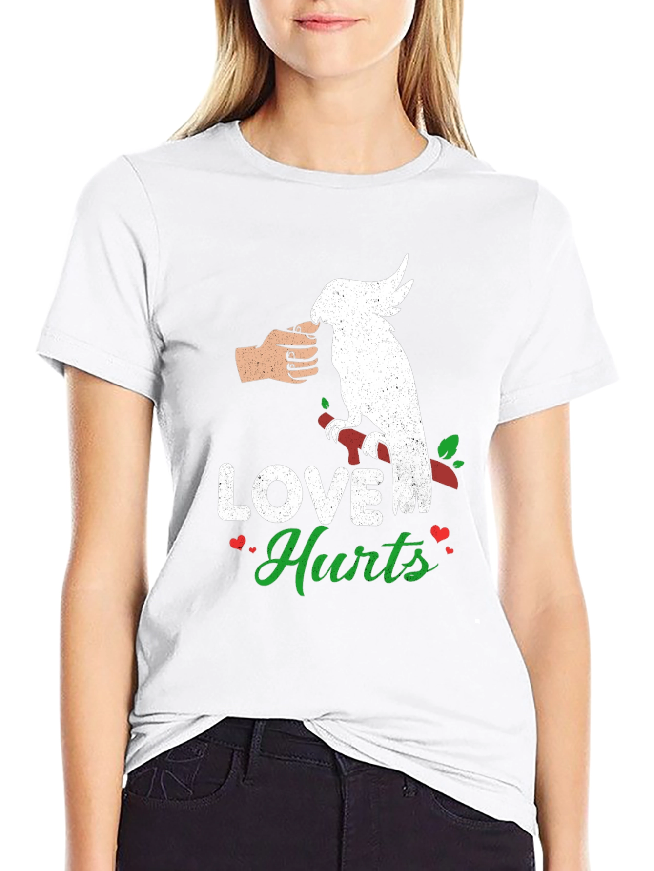 Love Hurts Parrot T-Shirt