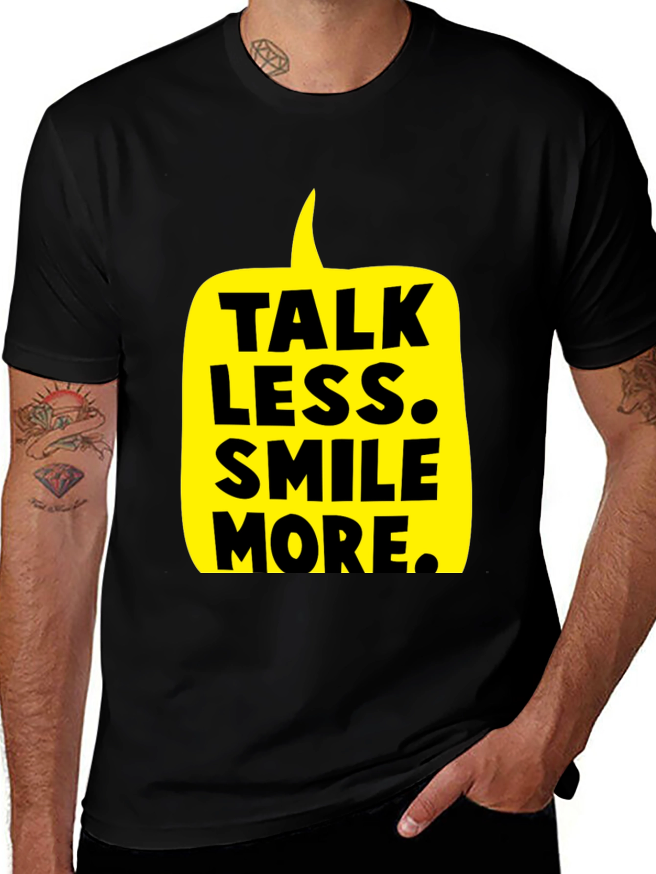 Talk Less Smile More Graphic Tee