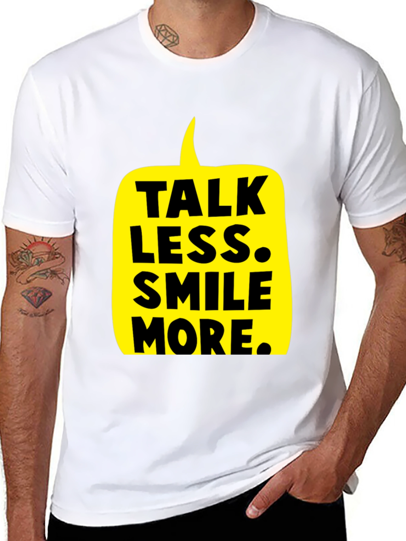 Talk Less Smile More Graphic Tee