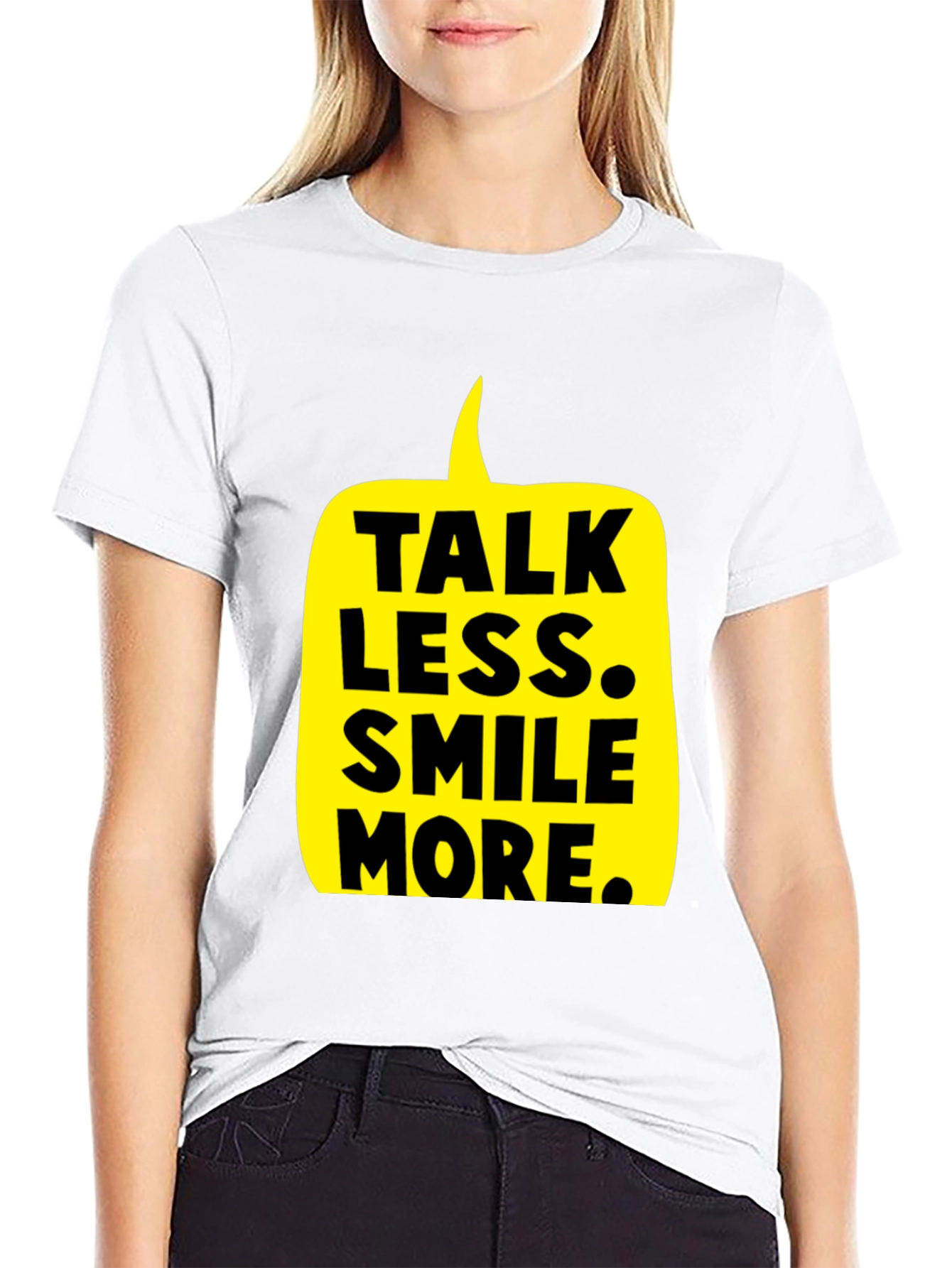 Talk Less Smile More Graphic Tee