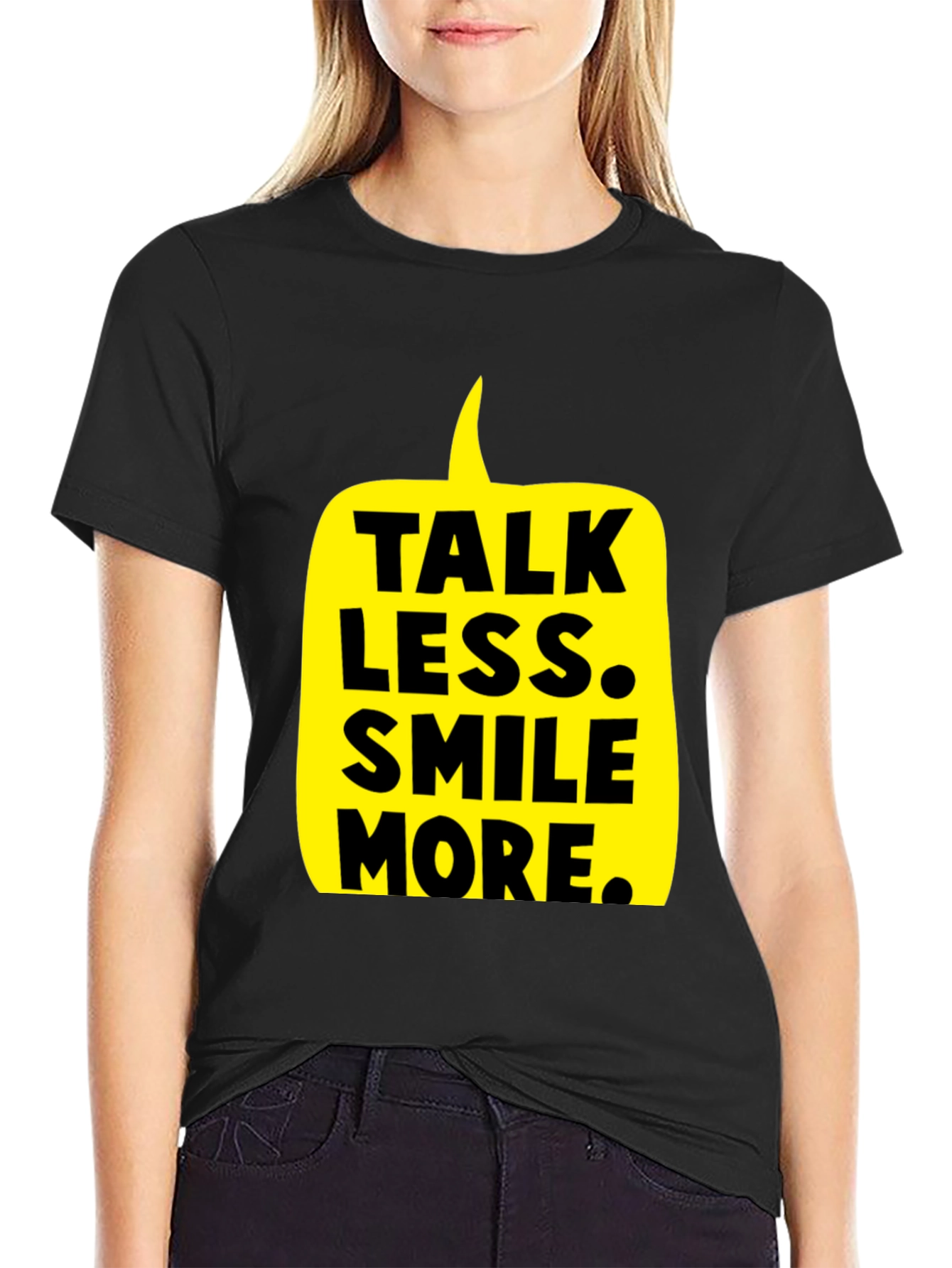 Talk Less Smile More Graphic Tee
