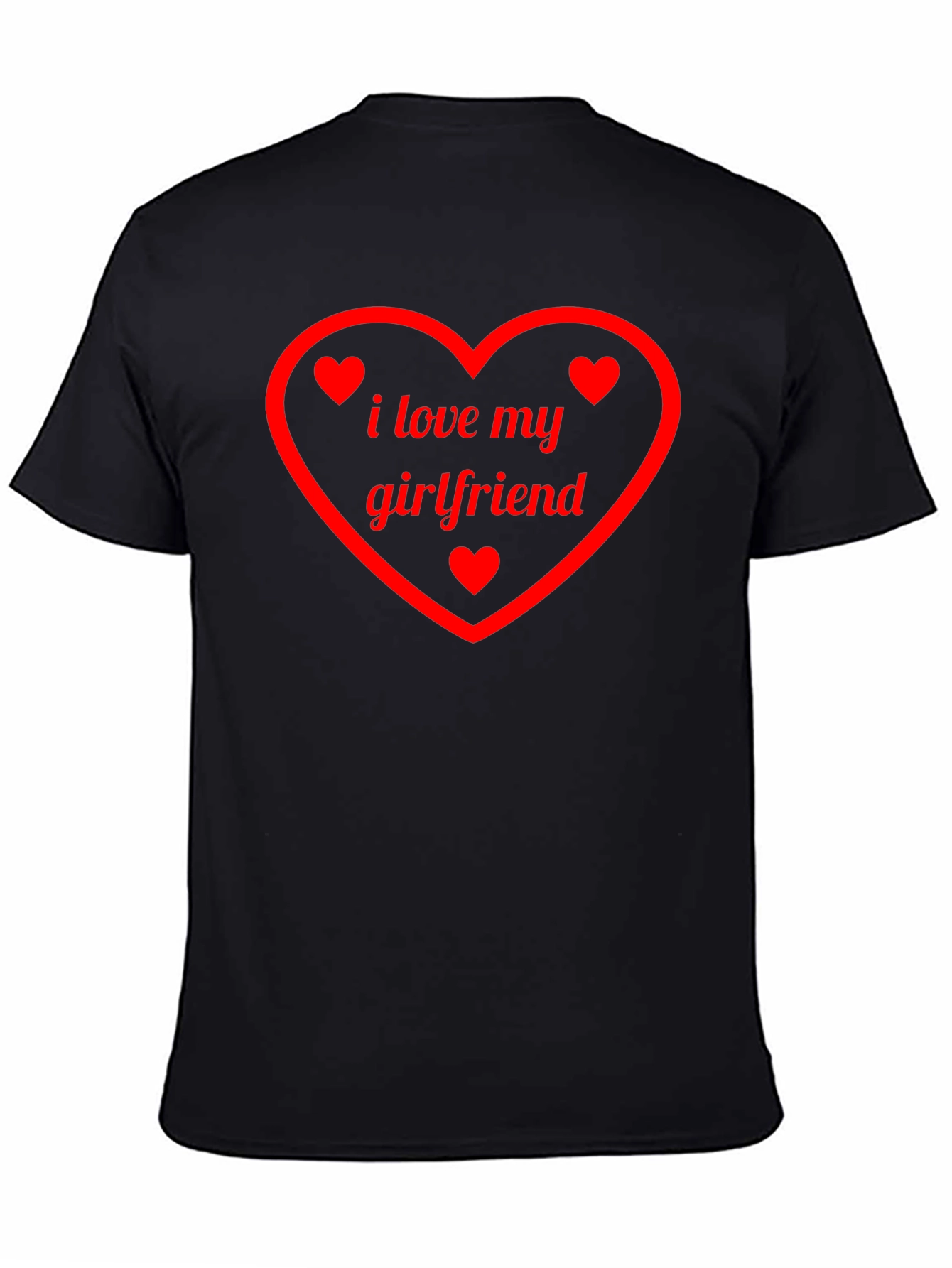 I Love My Girlfriend T-Shirt Heart Valentines Day Gift