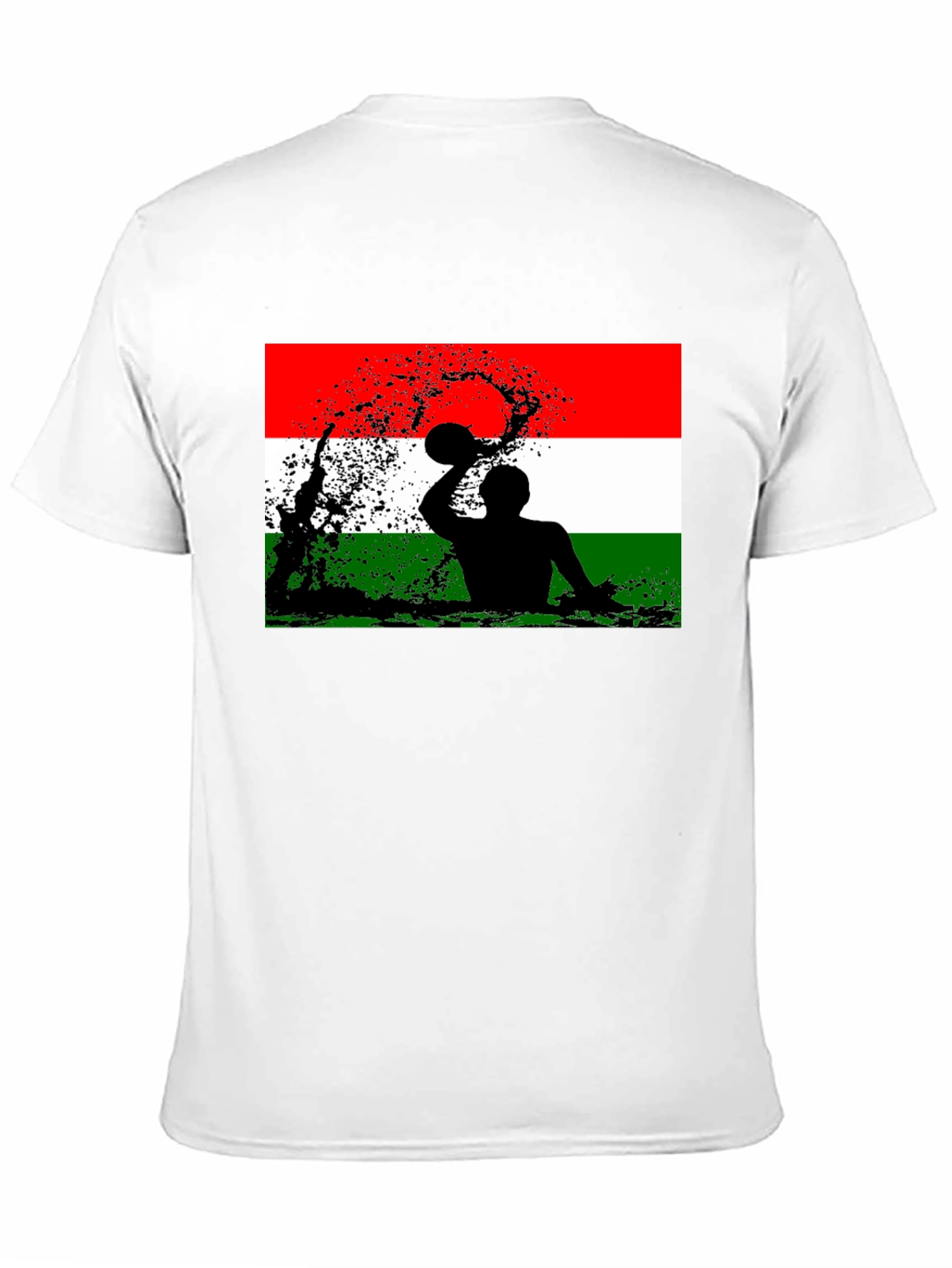 Hungary Water Polo T-Shirt - Black