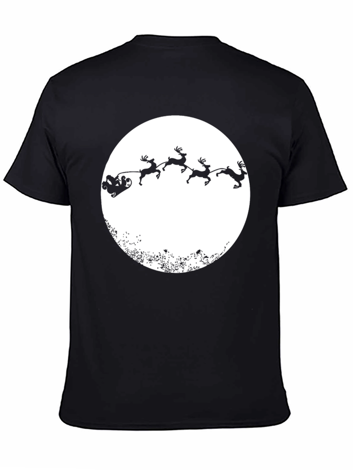 Santas Sleigh T-Shirt - Holiday Tee