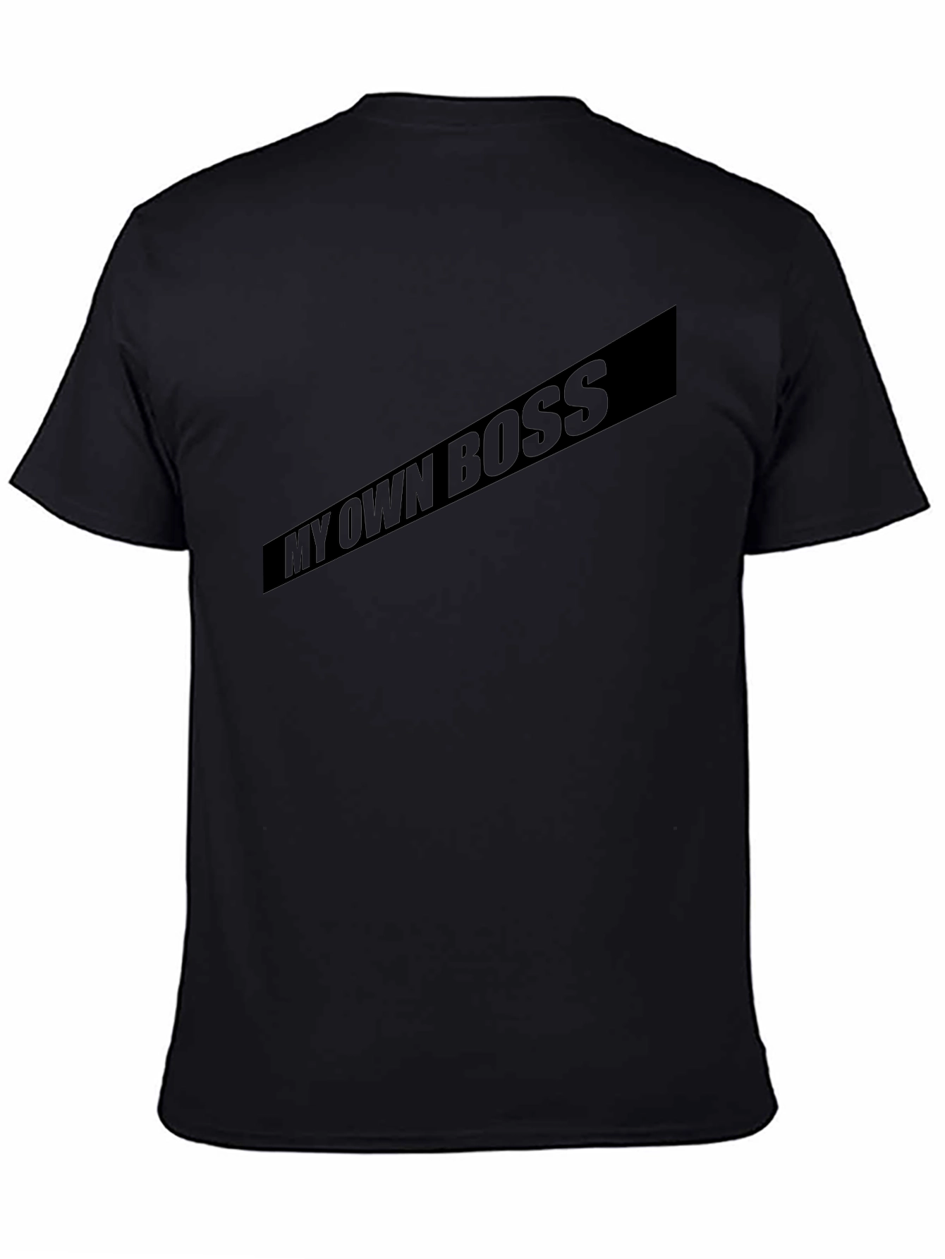 My Own Boss Black T-Shirt
