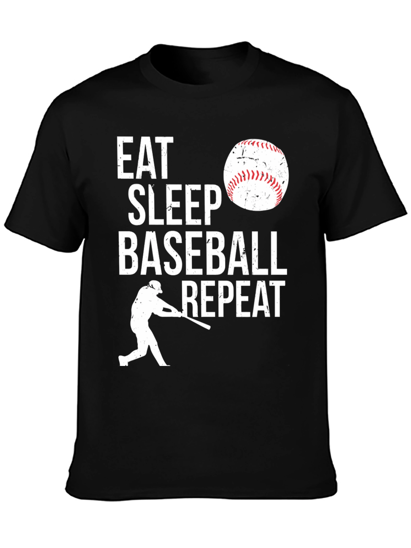 Eat Sleep Baseball Repeat T-Shirt
