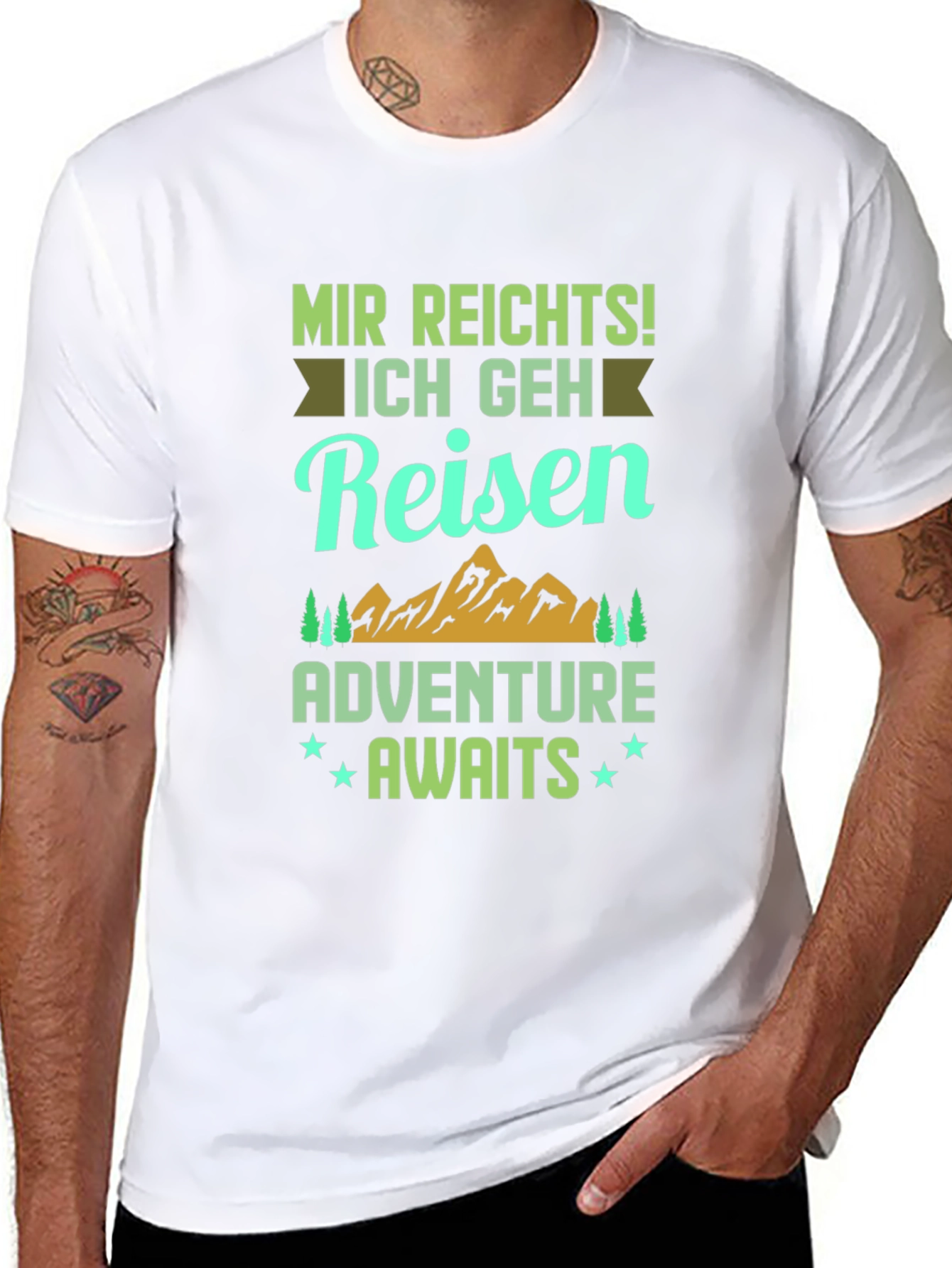 Adventure Awaits T-Shirt - Reisen Travel Shirt