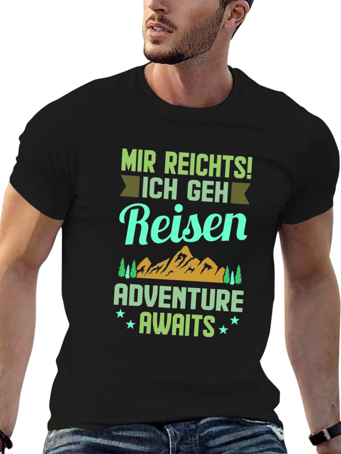 Adventure Awaits T-Shirt - Reisen Travel Shirt