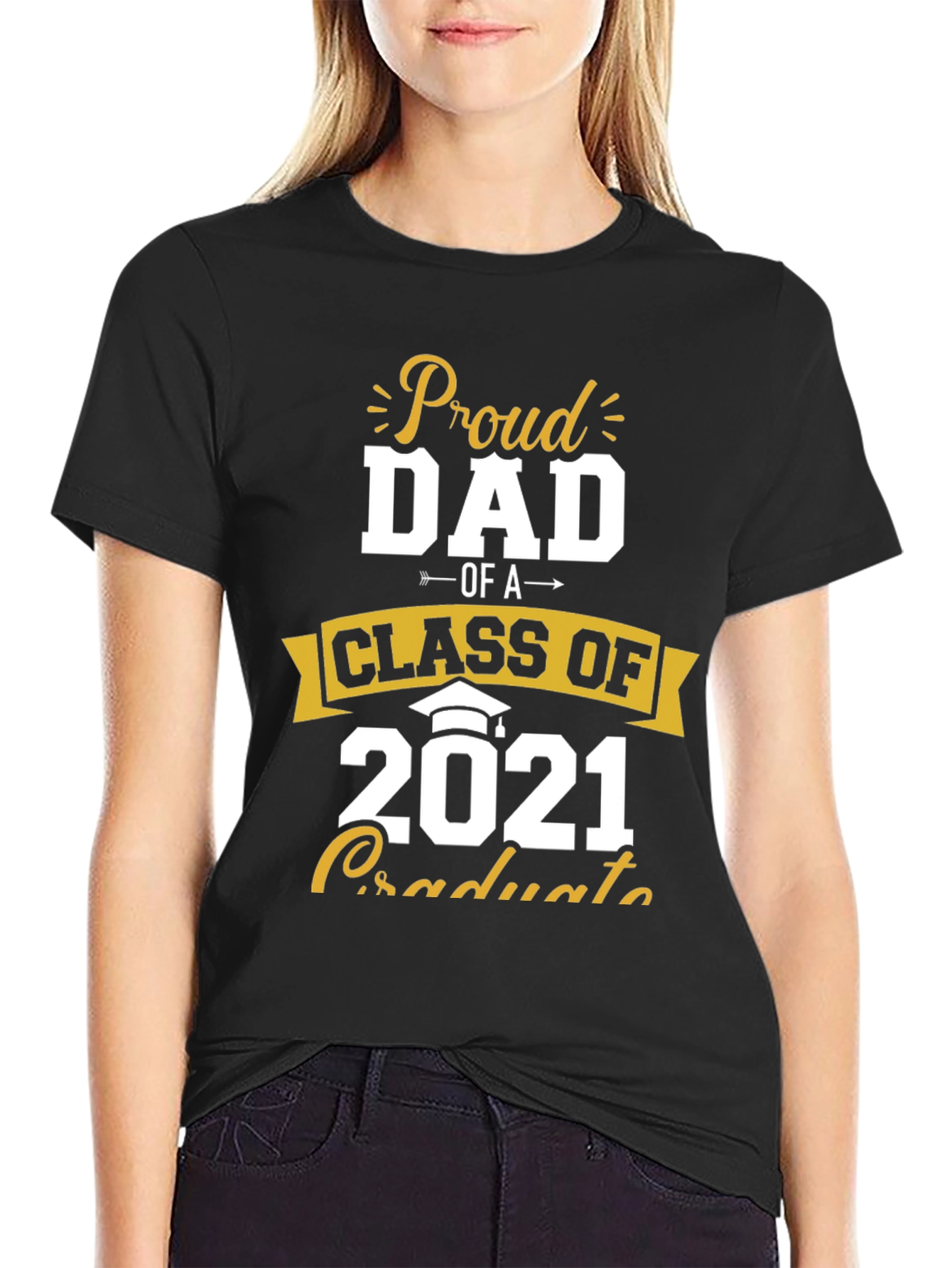 Proud Dad Class of 2021 Graduate T-Shirt