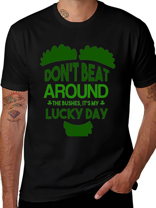 Funny St. Patricks Day Graphic Tee - Dont Beat Around