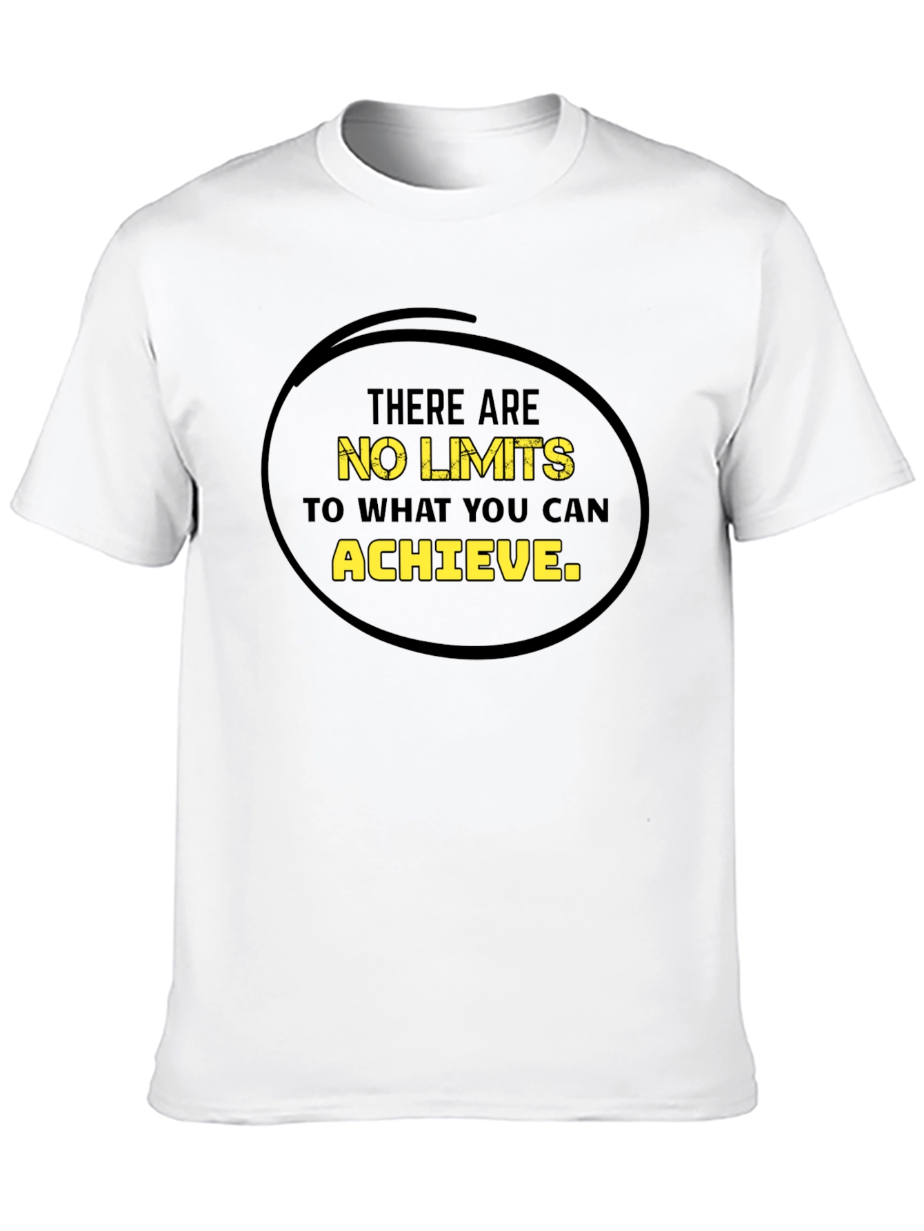 Motivational T-Shirt - No Limits Achieve