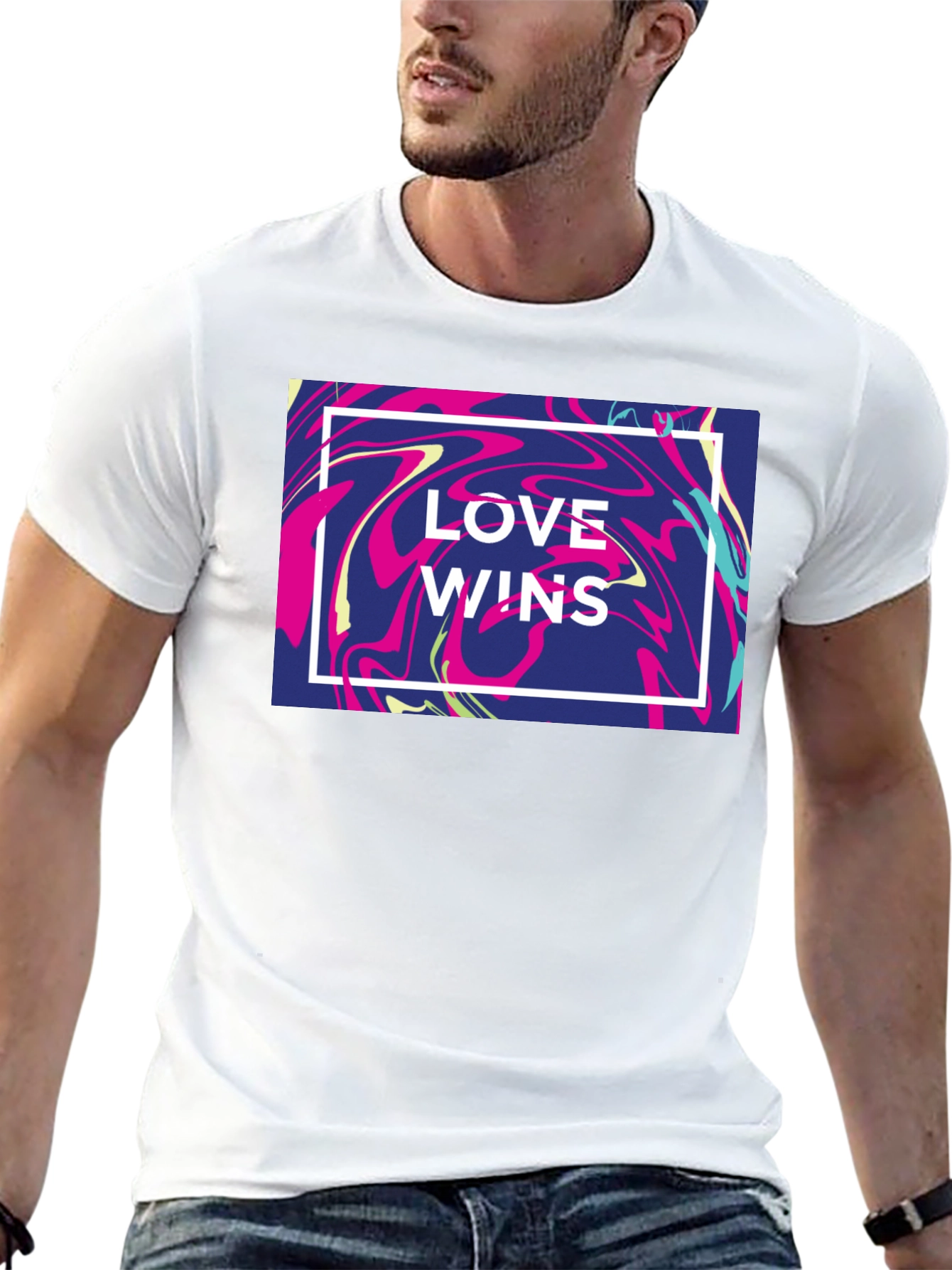 Love Wins Graphic Tee - Stylish Pride T-Shirt