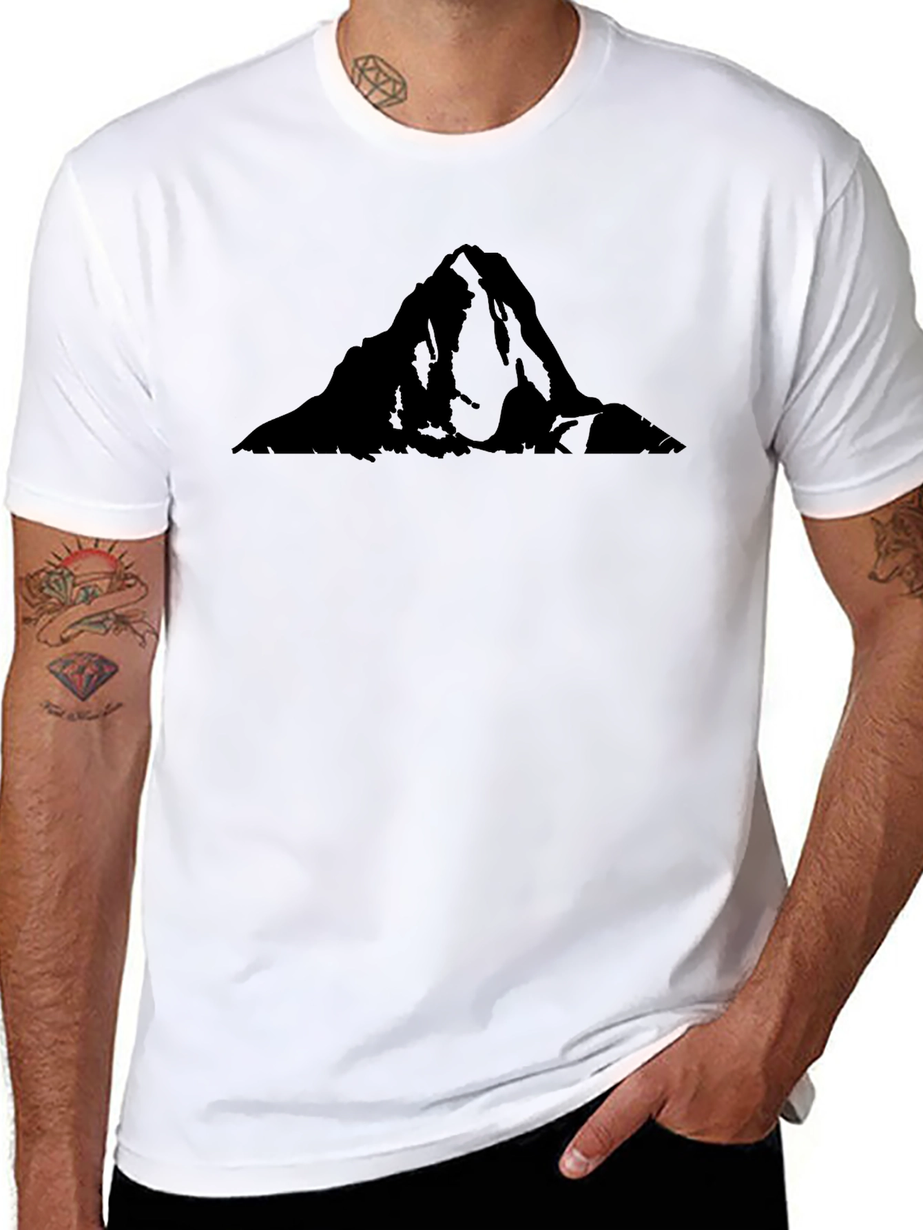 Black Mountain Graphic T-Shirt - Adventure Ready