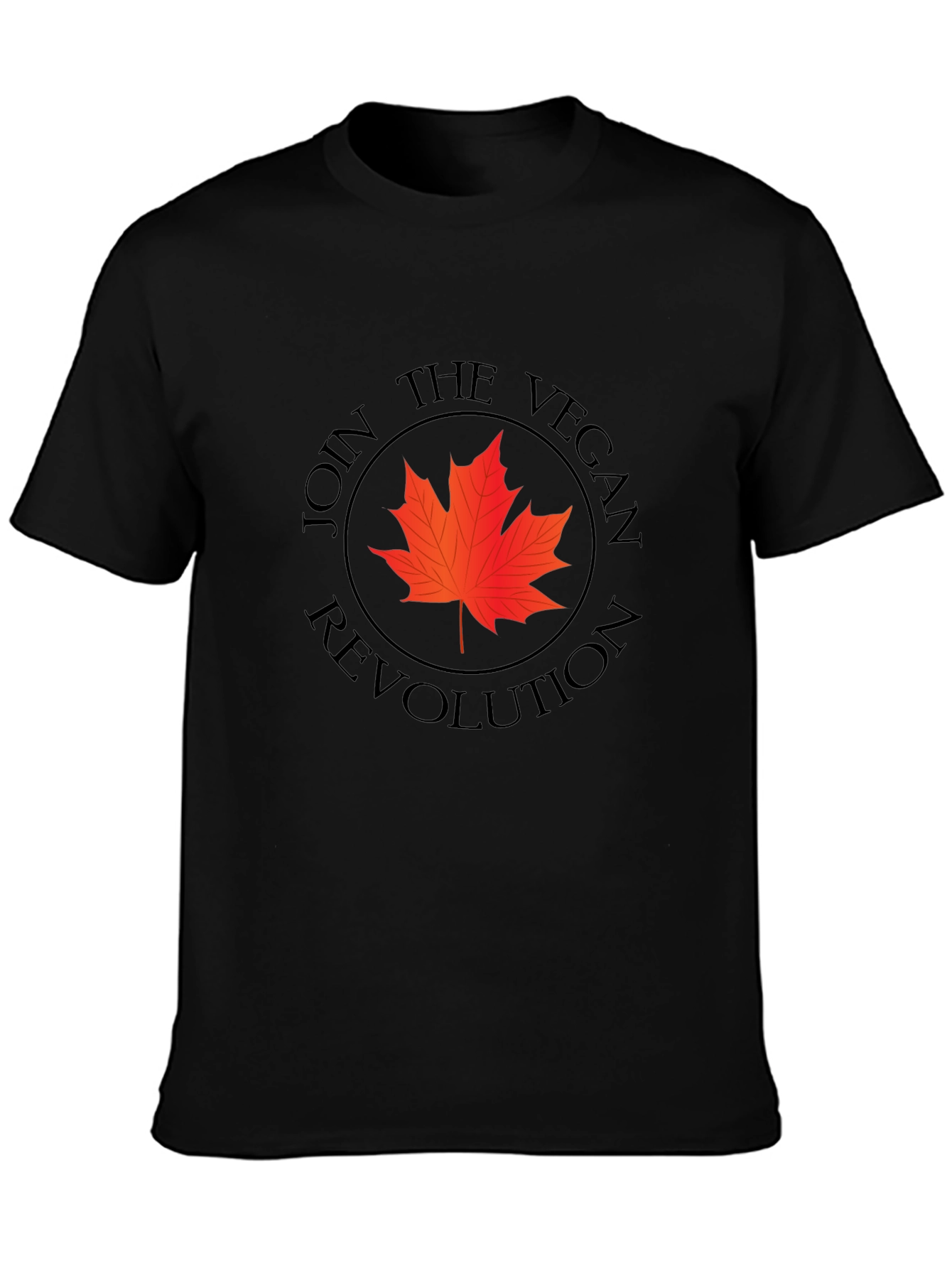 Vegan Revolution Maple Leaf Graphic Tee