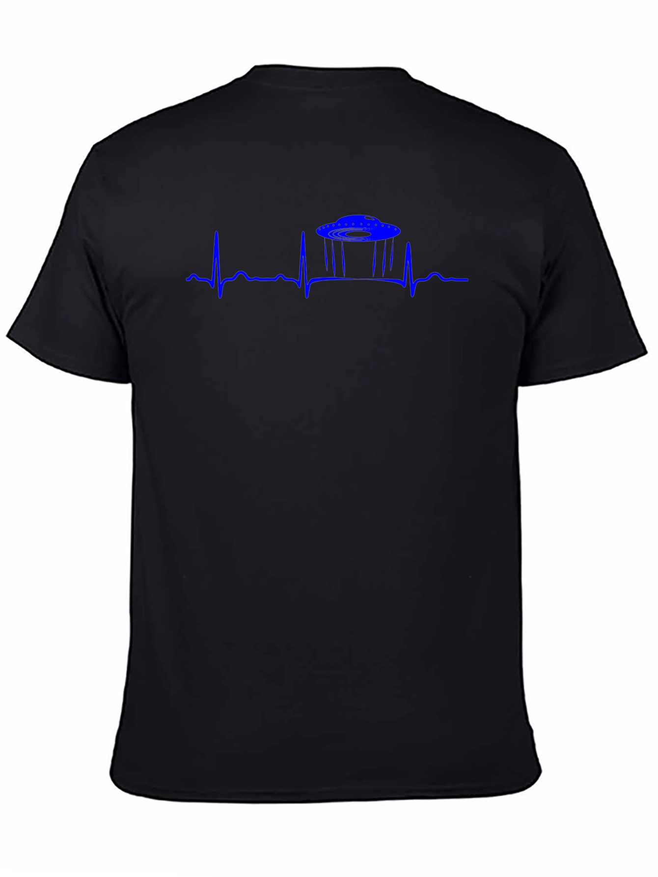 UFO Heartbeat T-Shirt - Sci-Fi Alien Tee
