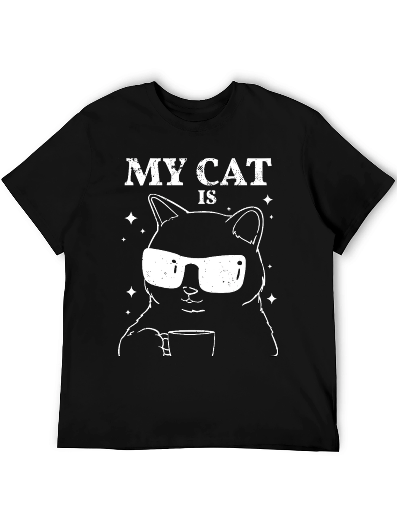 My Cat Is Awesome Graphic T-Shirt