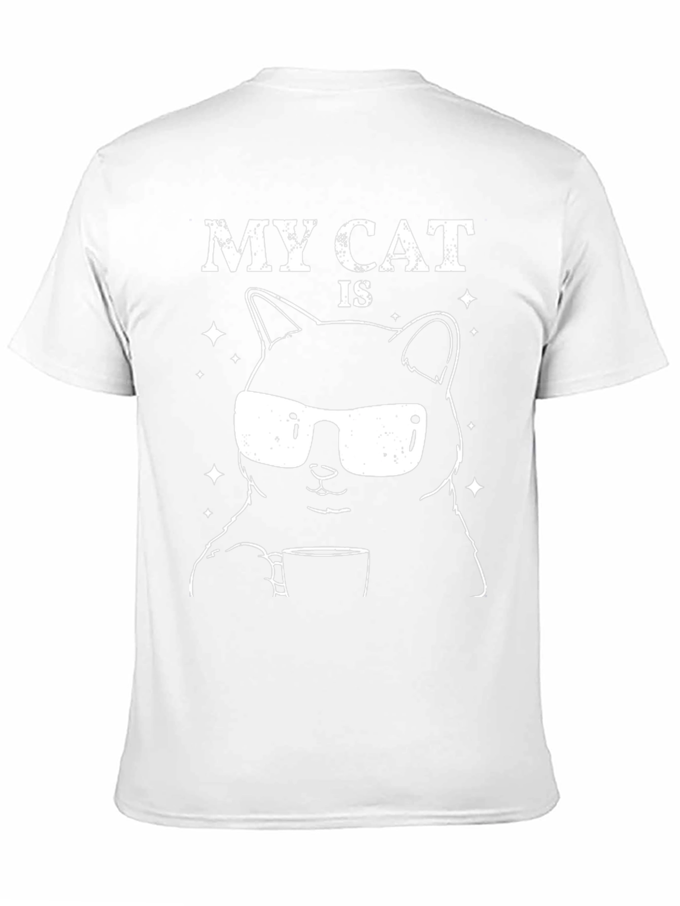 My Cat Is Awesome Graphic T-Shirt