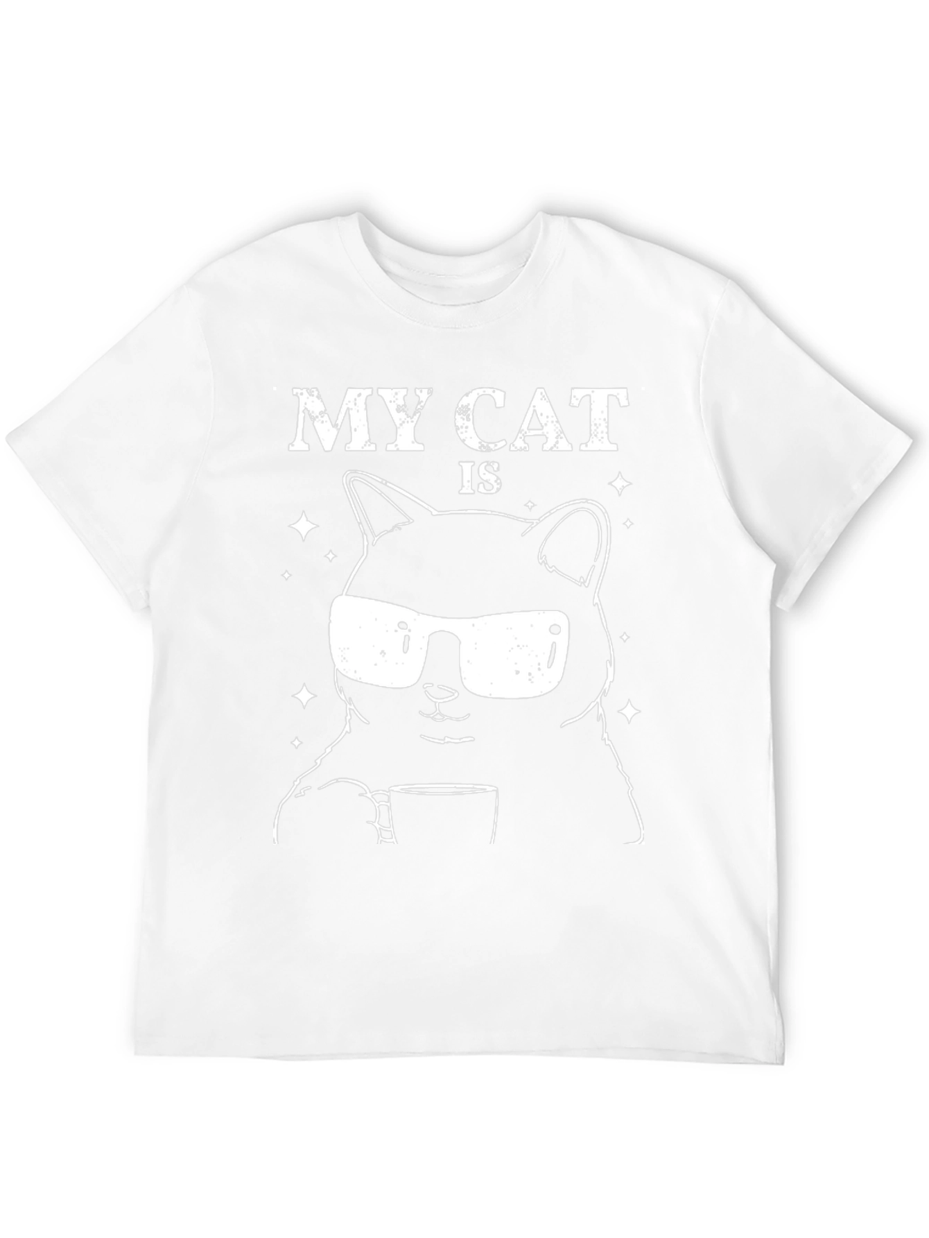 My Cat Is Awesome Graphic T-Shirt