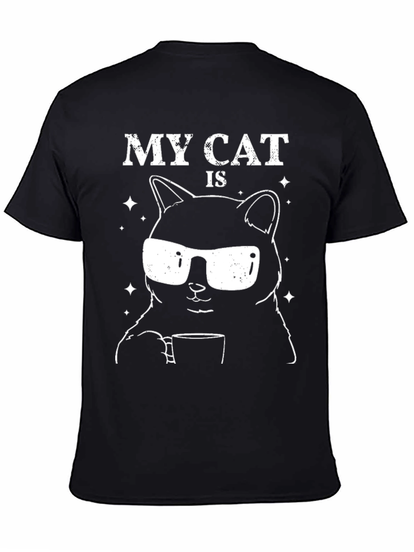 My Cat Is Awesome Graphic T-Shirt