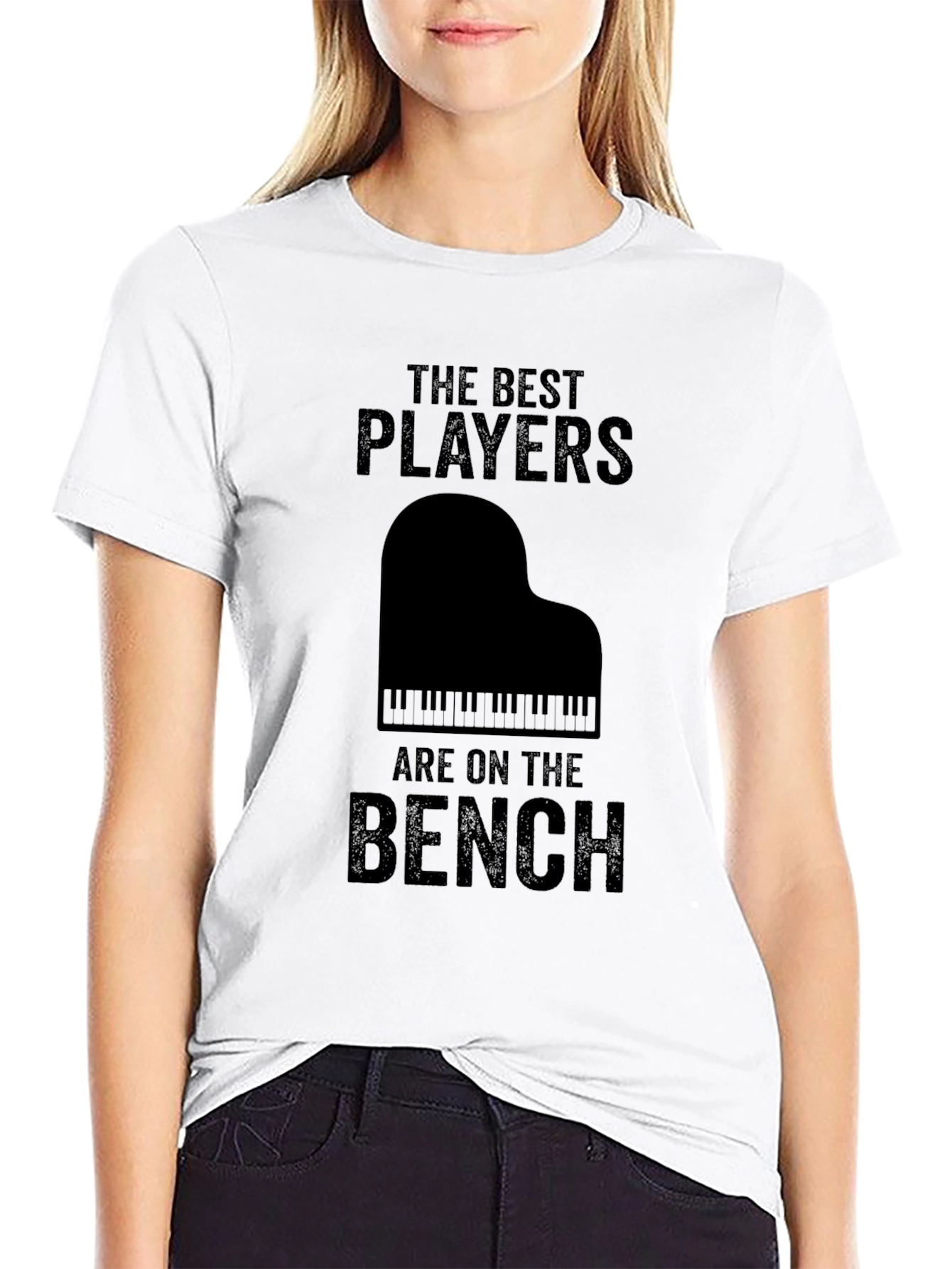 The Best Players Piano T-Shirt