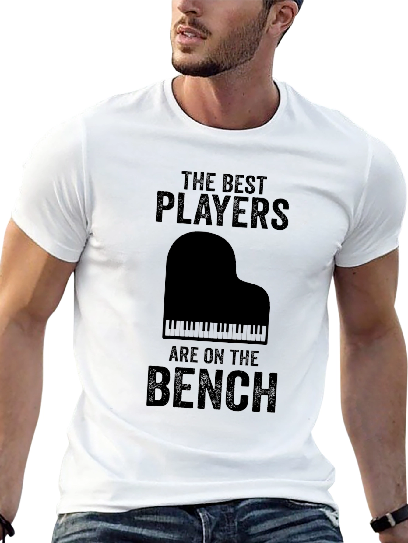 The Best Players Piano T-Shirt