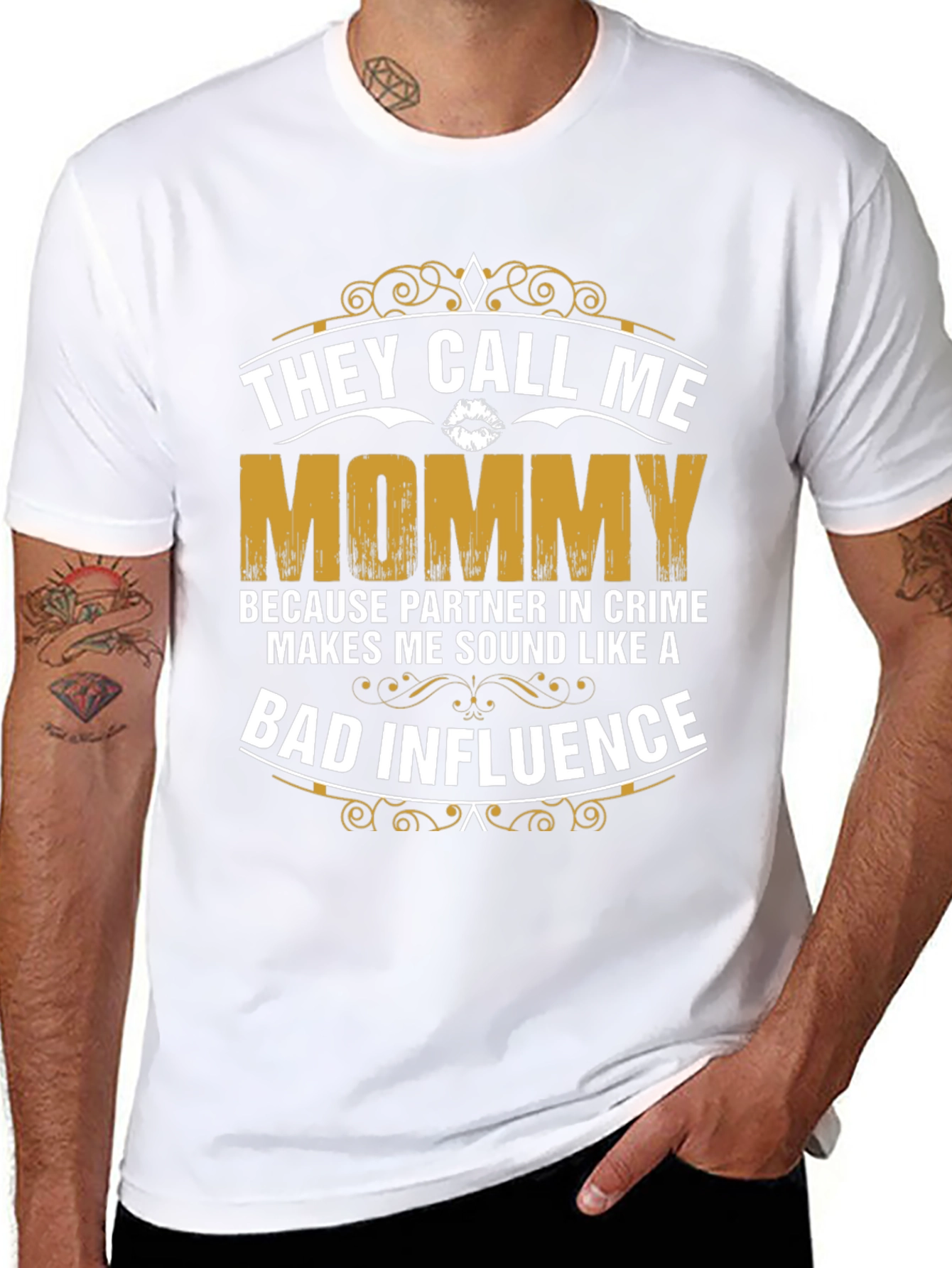 They Call Me Mommy Graphic T-Shirt