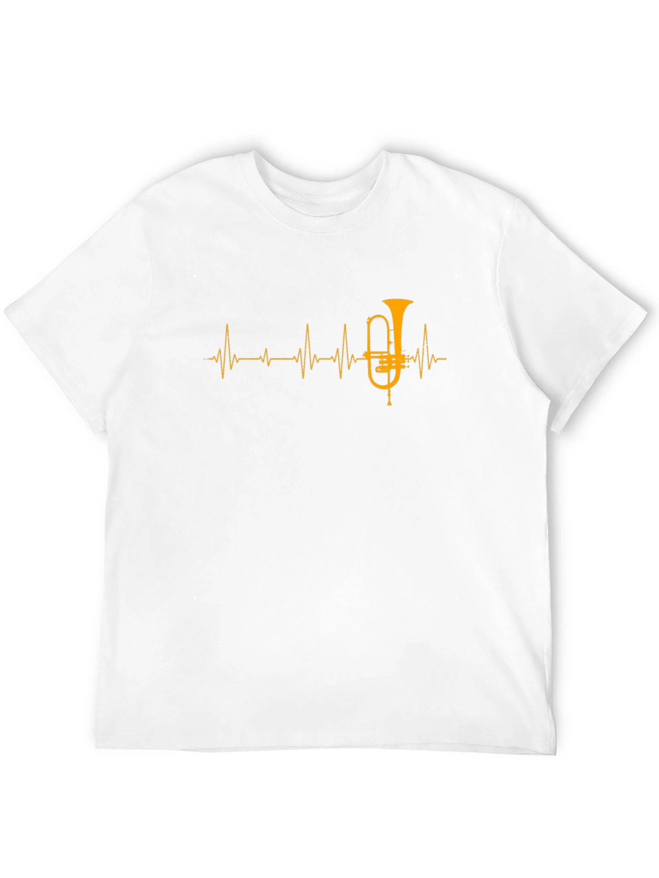 Tuba Heartbeat T-Shirt - Musician Gift