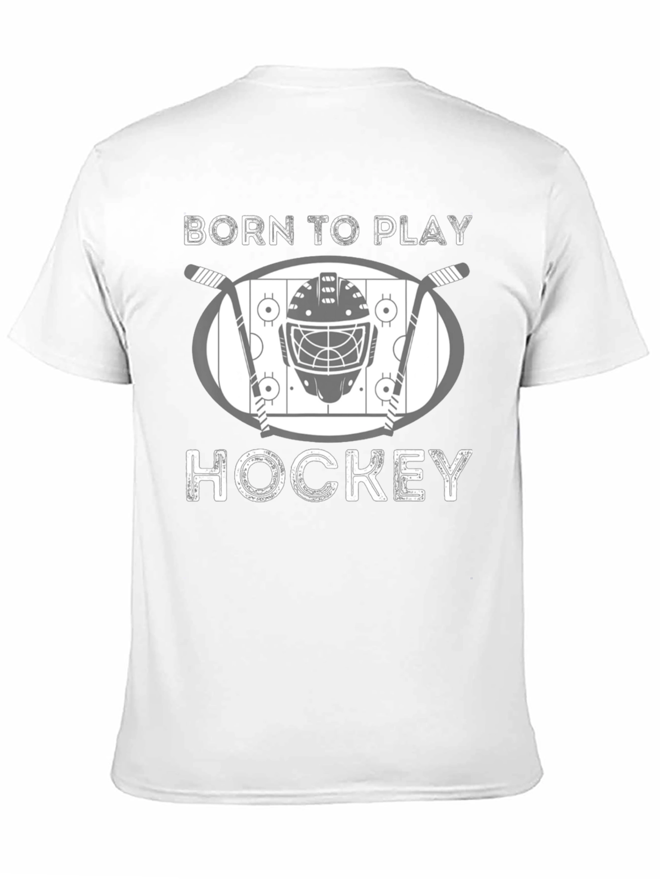 Born to Play Hockey Graphic T-Shirt