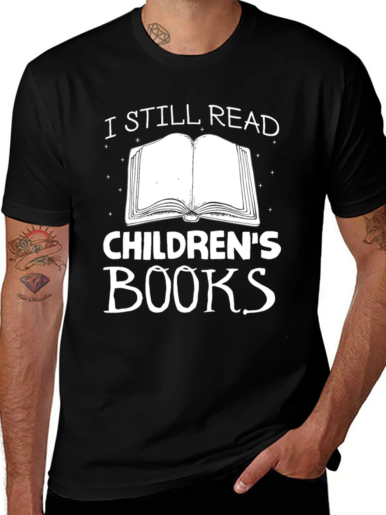 I Still Read Childrens Books Graphic Tee