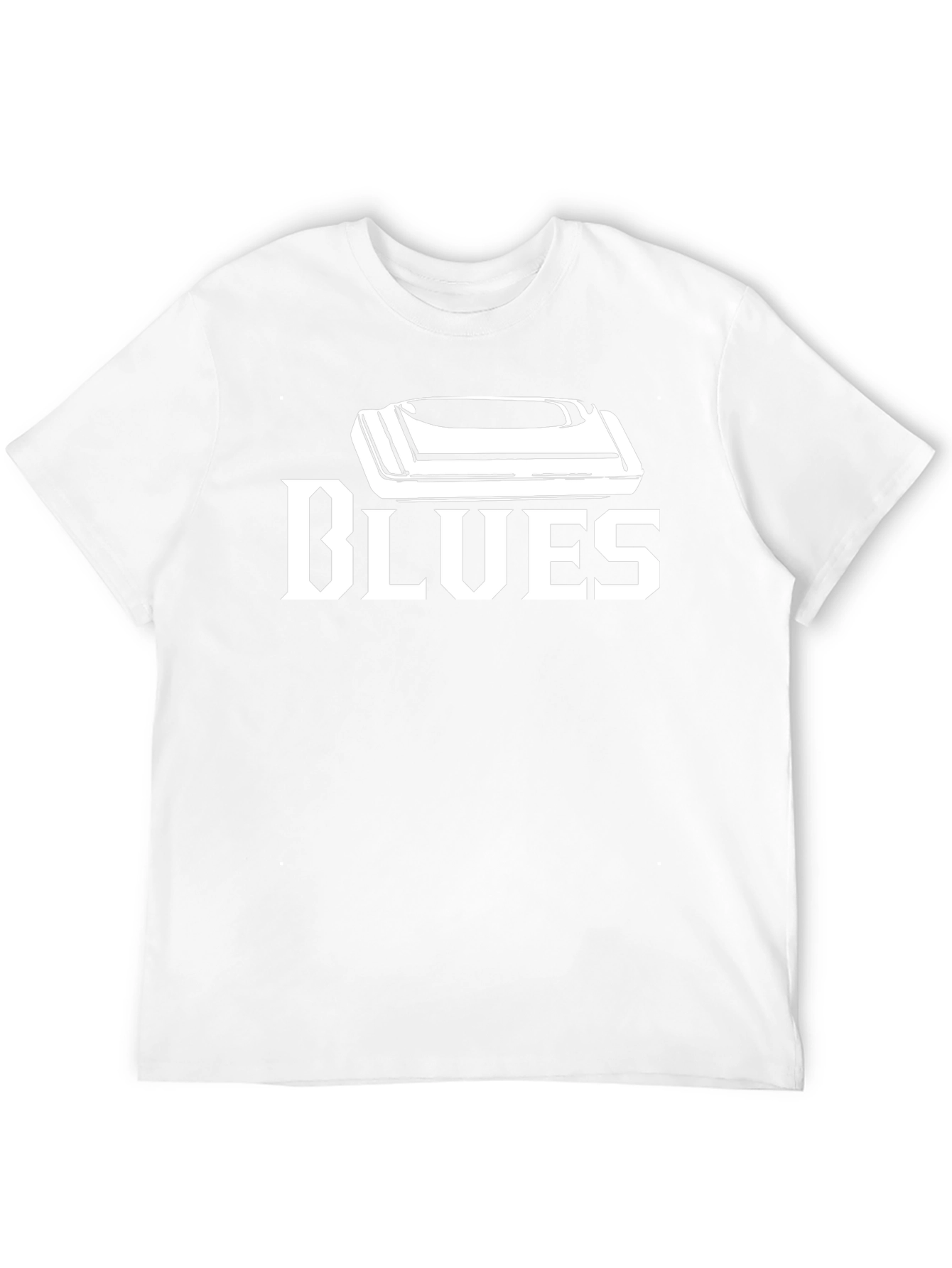 Blues Harmonica T-Shirt - Music Lover Tee