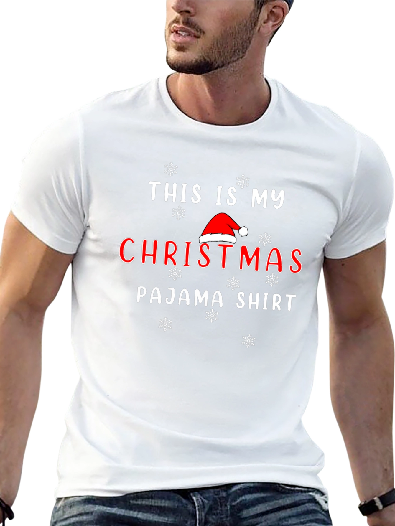 Christmas Pajama Shirt - Holiday Tee