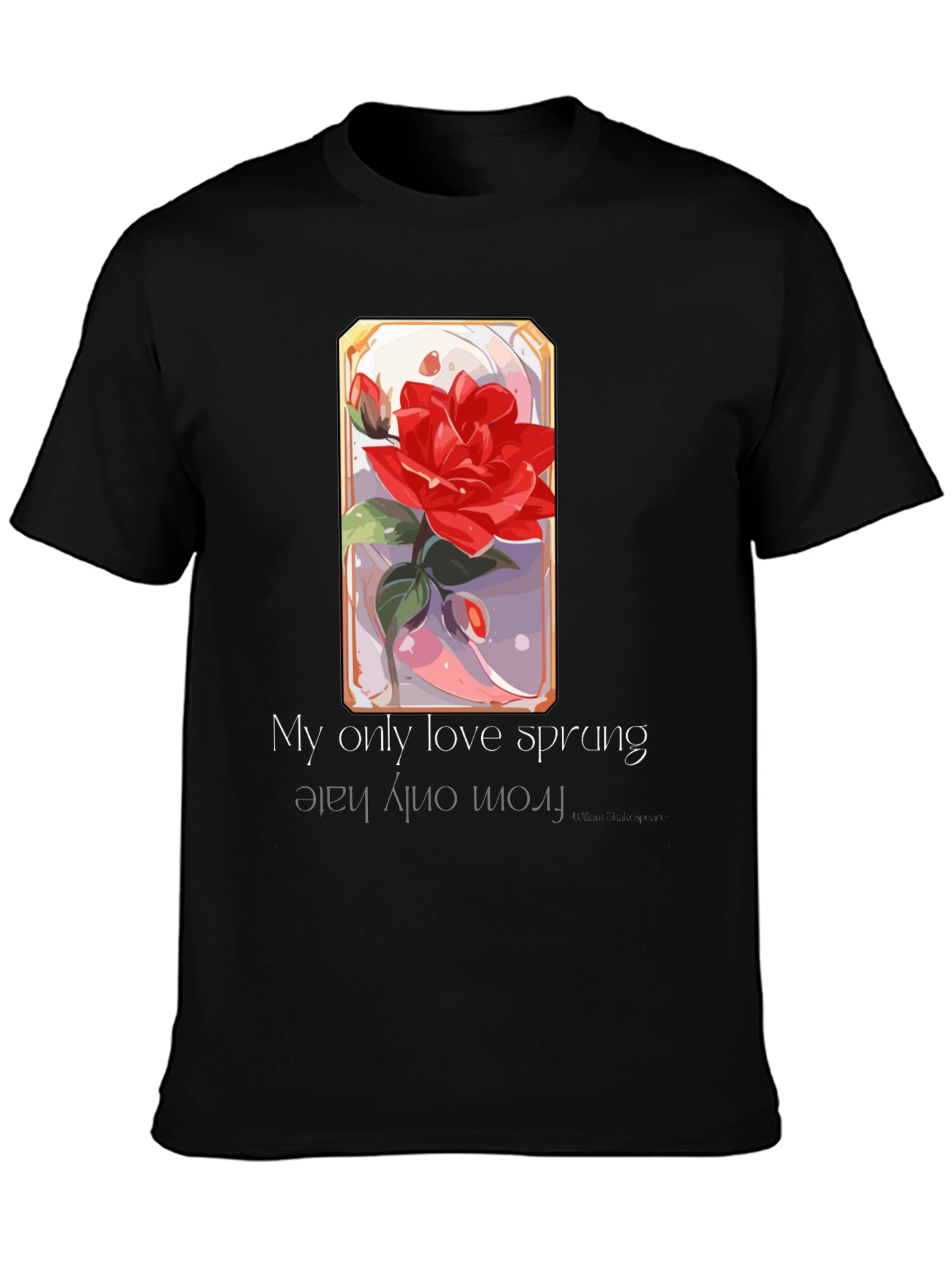 Romantic Rose T-Shirt - Love From Hate