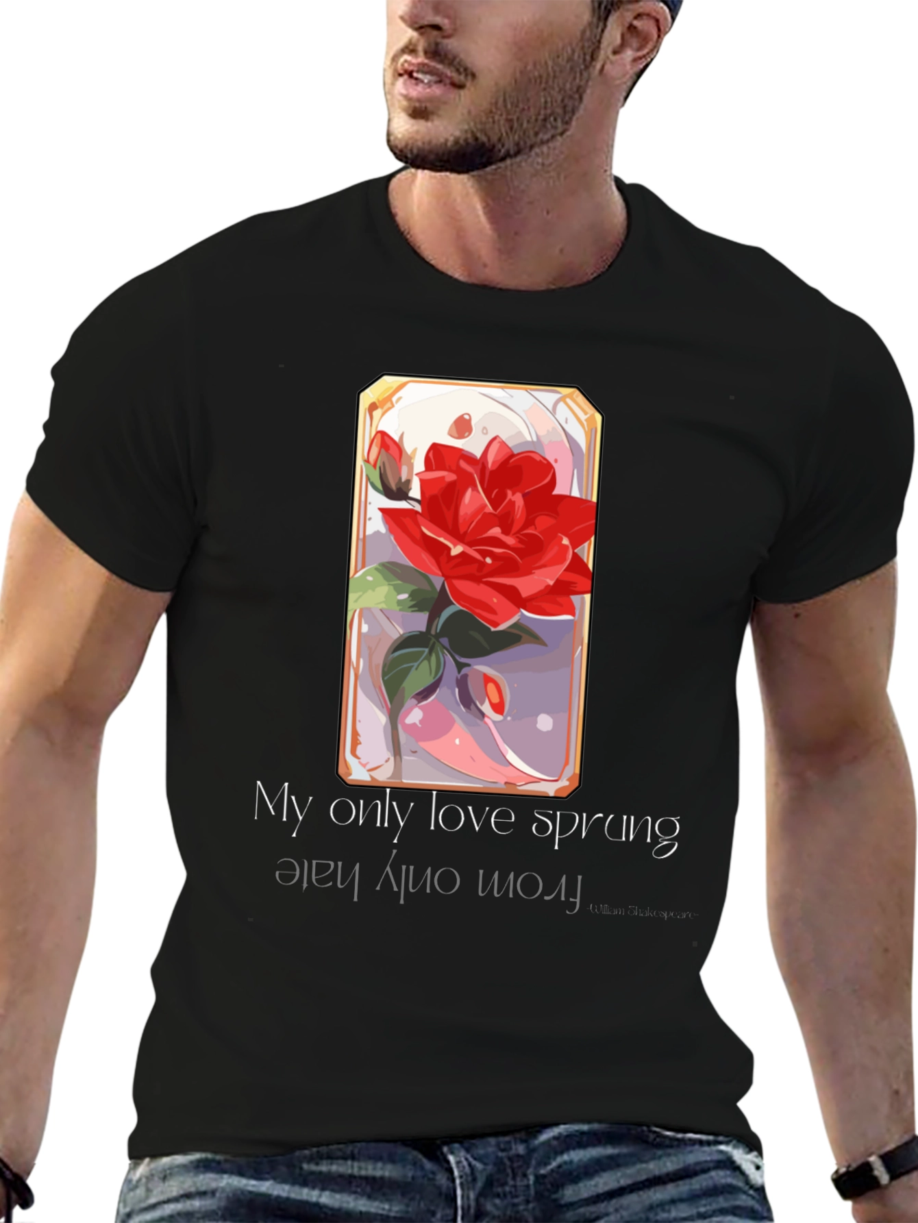 Romantic Rose T-Shirt - Love From Hate
