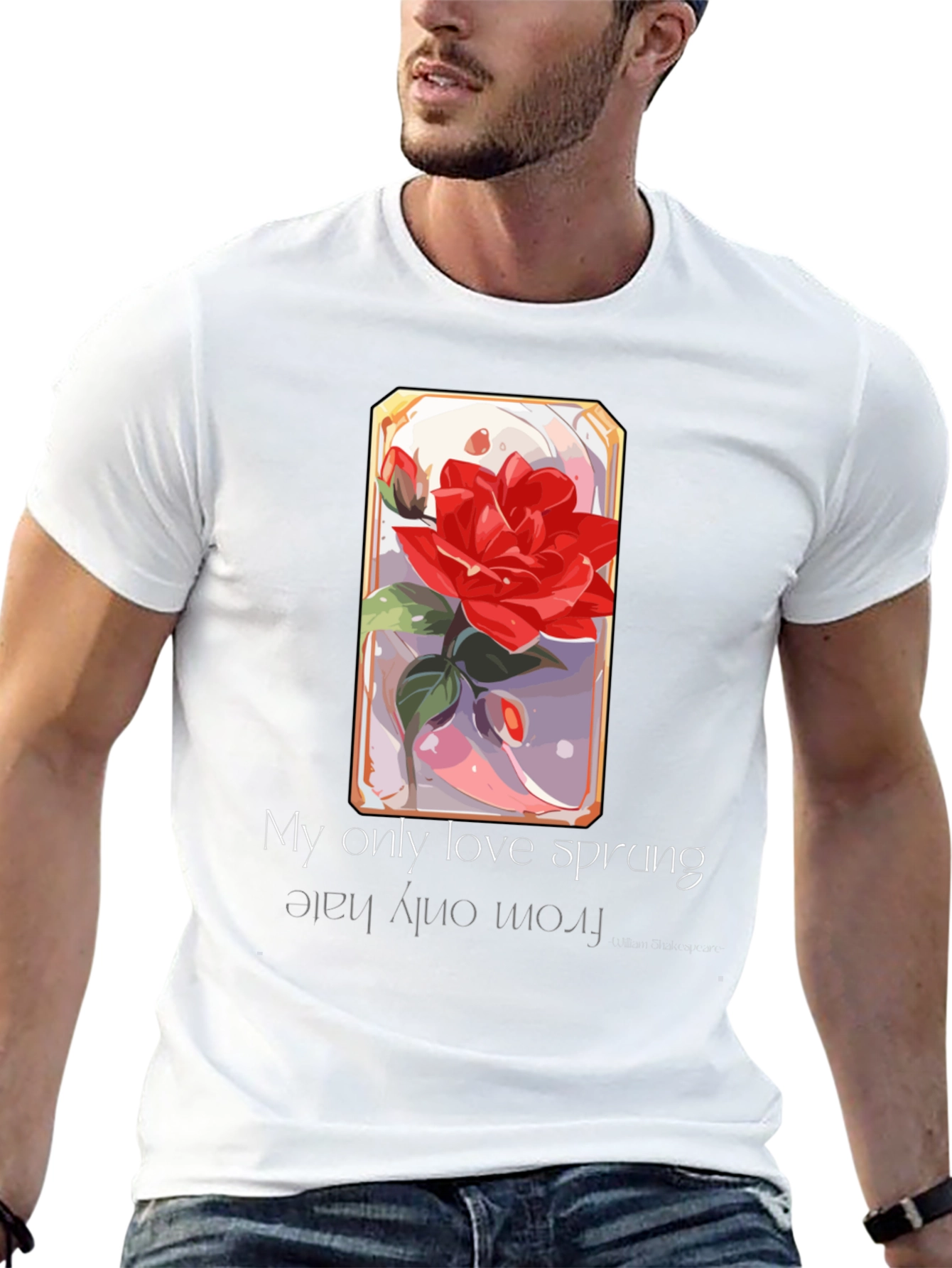 Romantic Rose T-Shirt - Love From Hate